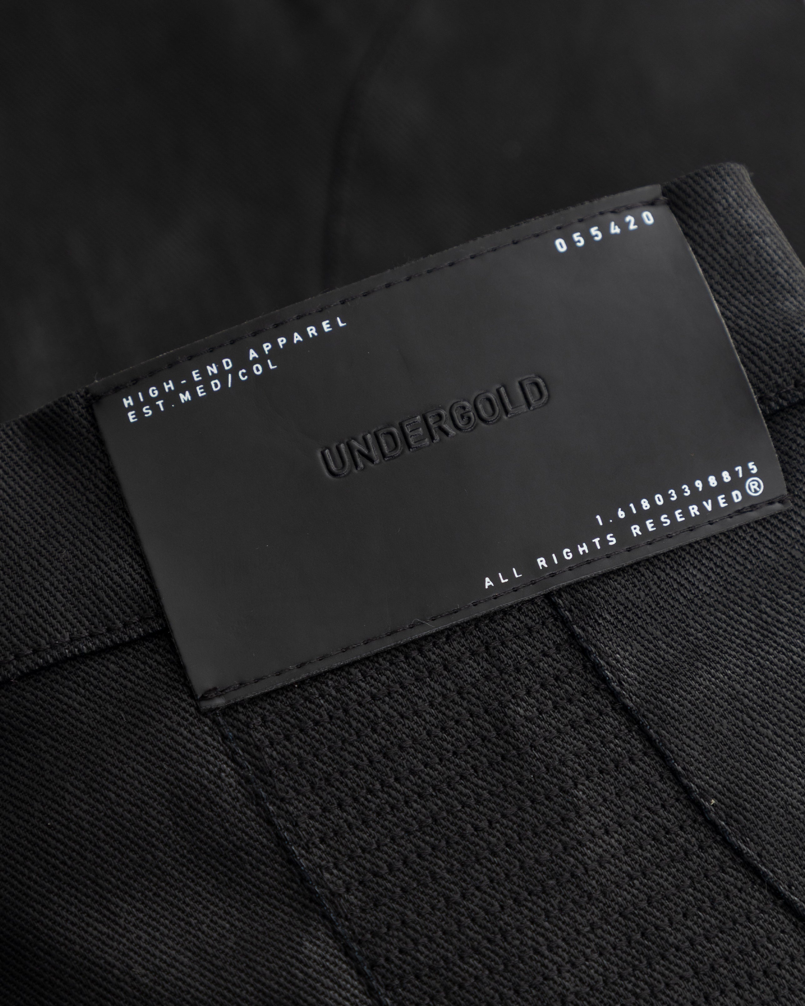 Basics Pleather Flare Pants Black