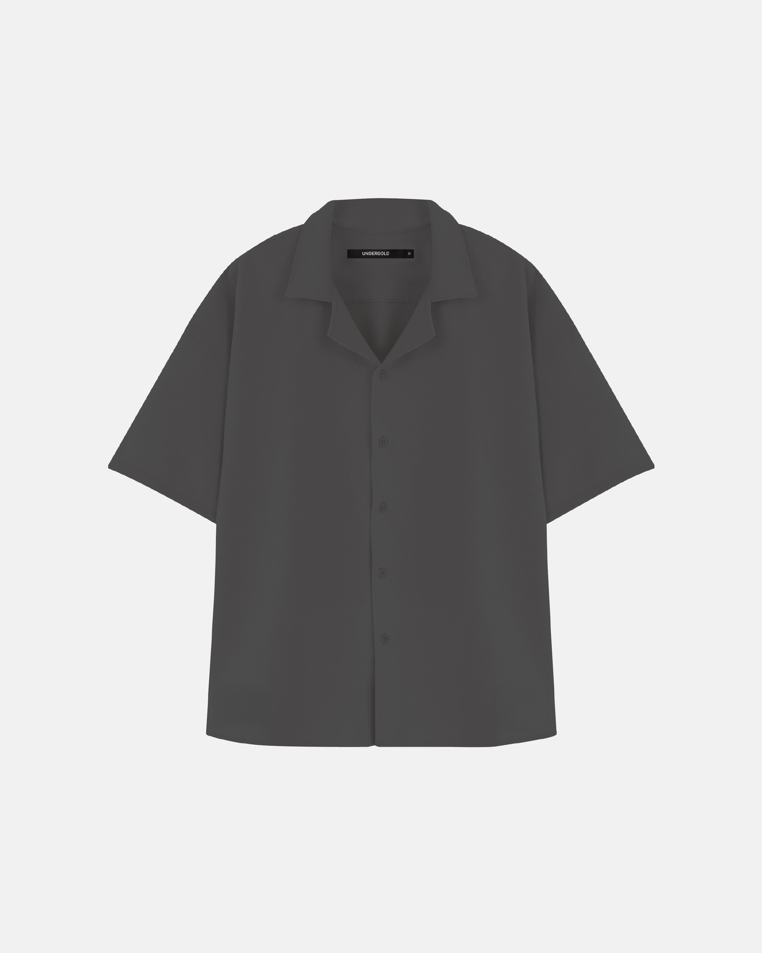 Basics Short Sleeve Shirt Dark Gray