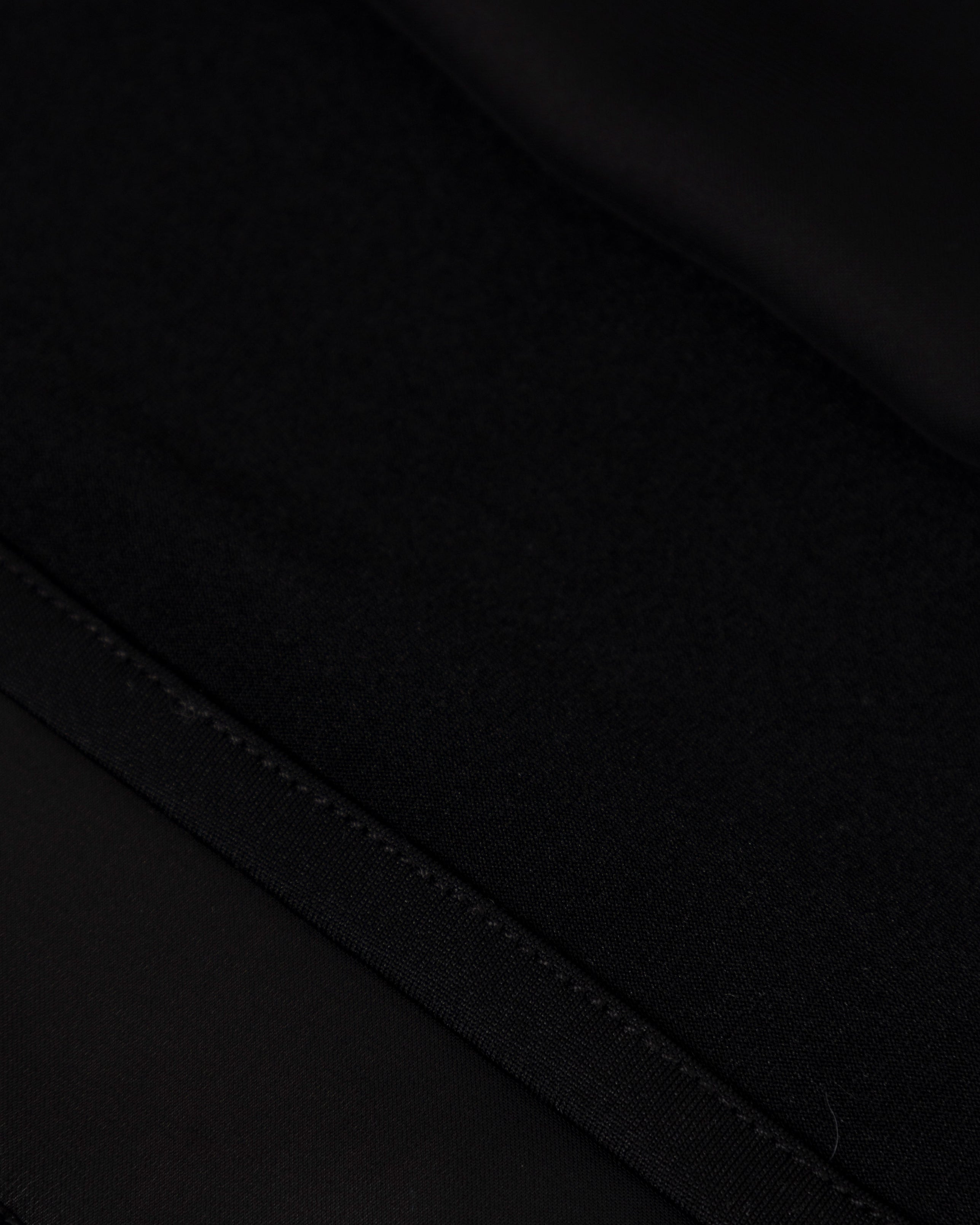 Basics Silk Long Skirt Black