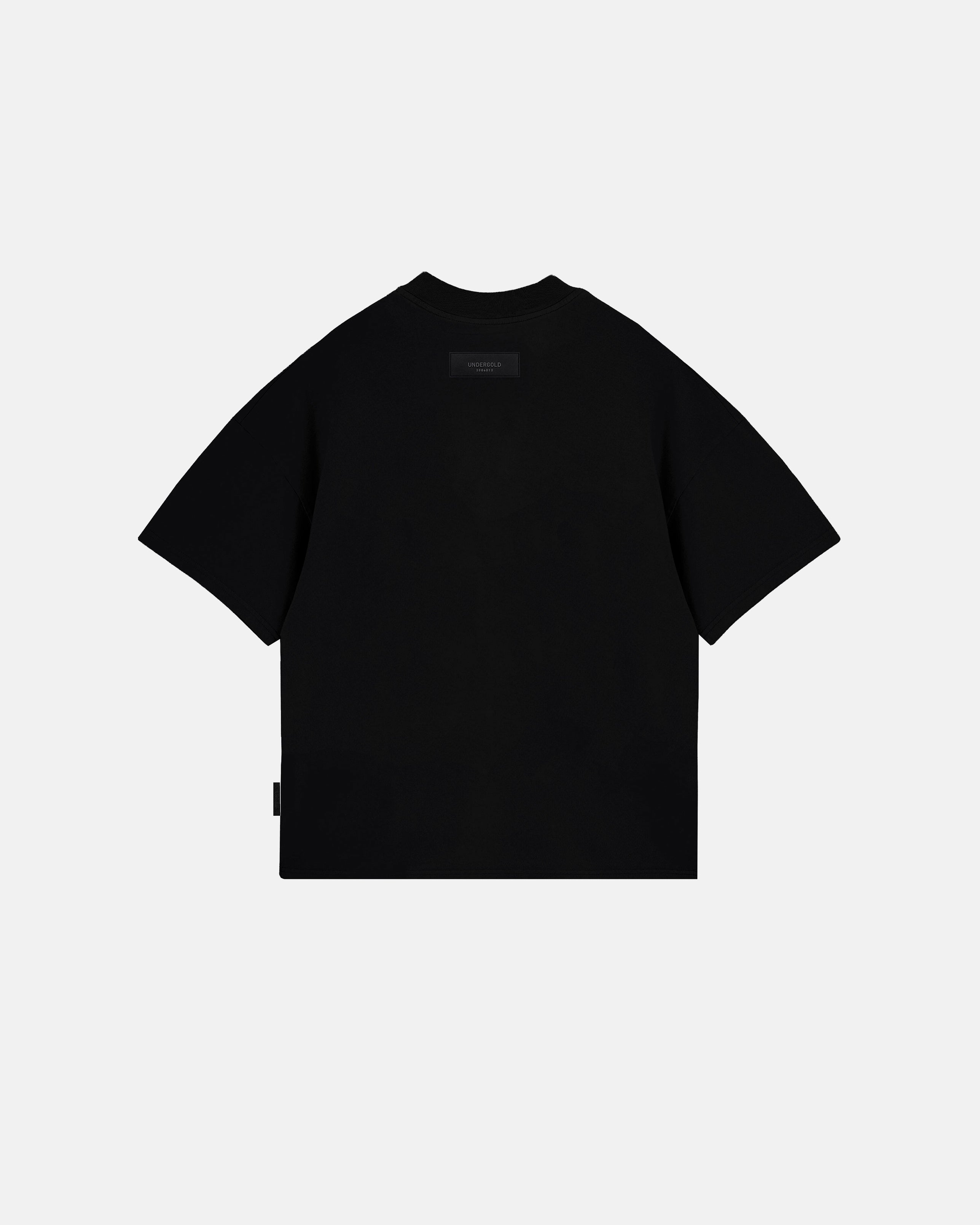 Basics Tiny Logo Boxy Fit Tshirt Black