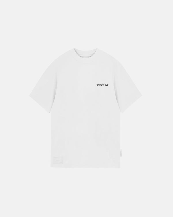 Basics Tiny Logo Regular Fit Tshirt White