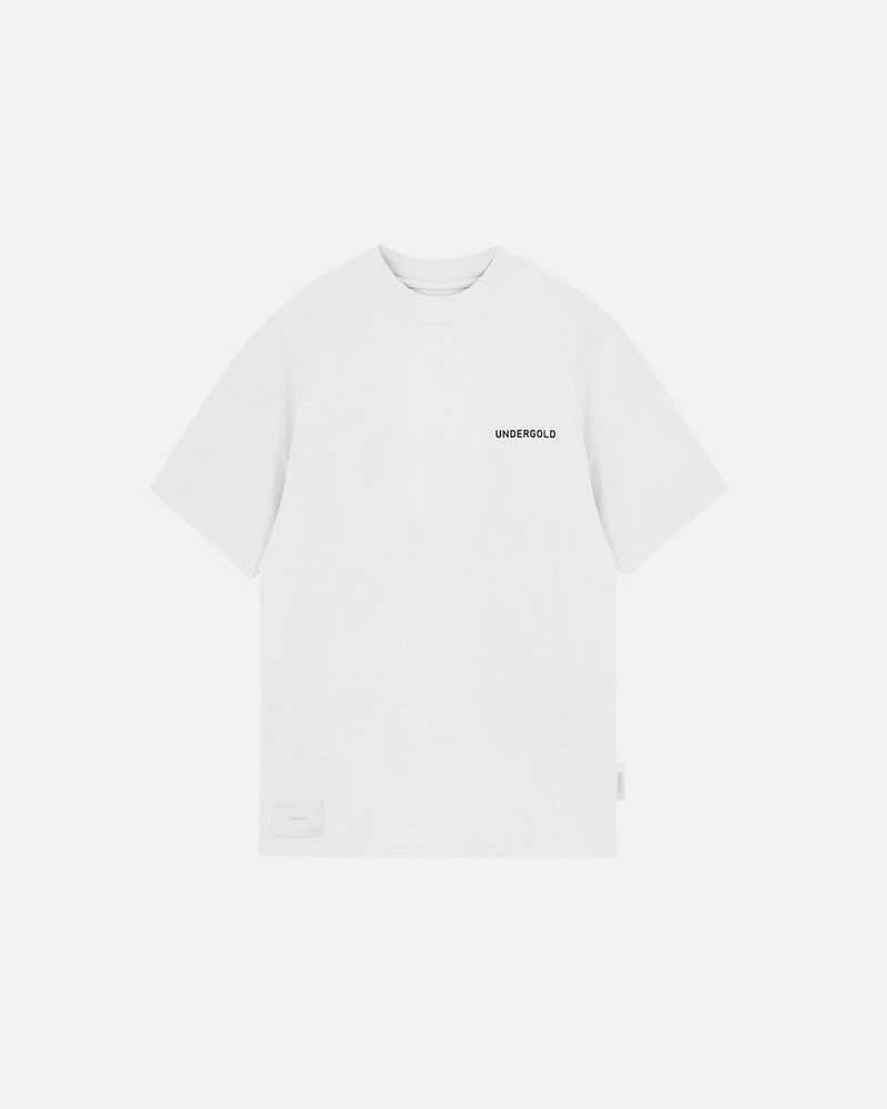 Basics Tiny Logo Regular Fit Tshirt White