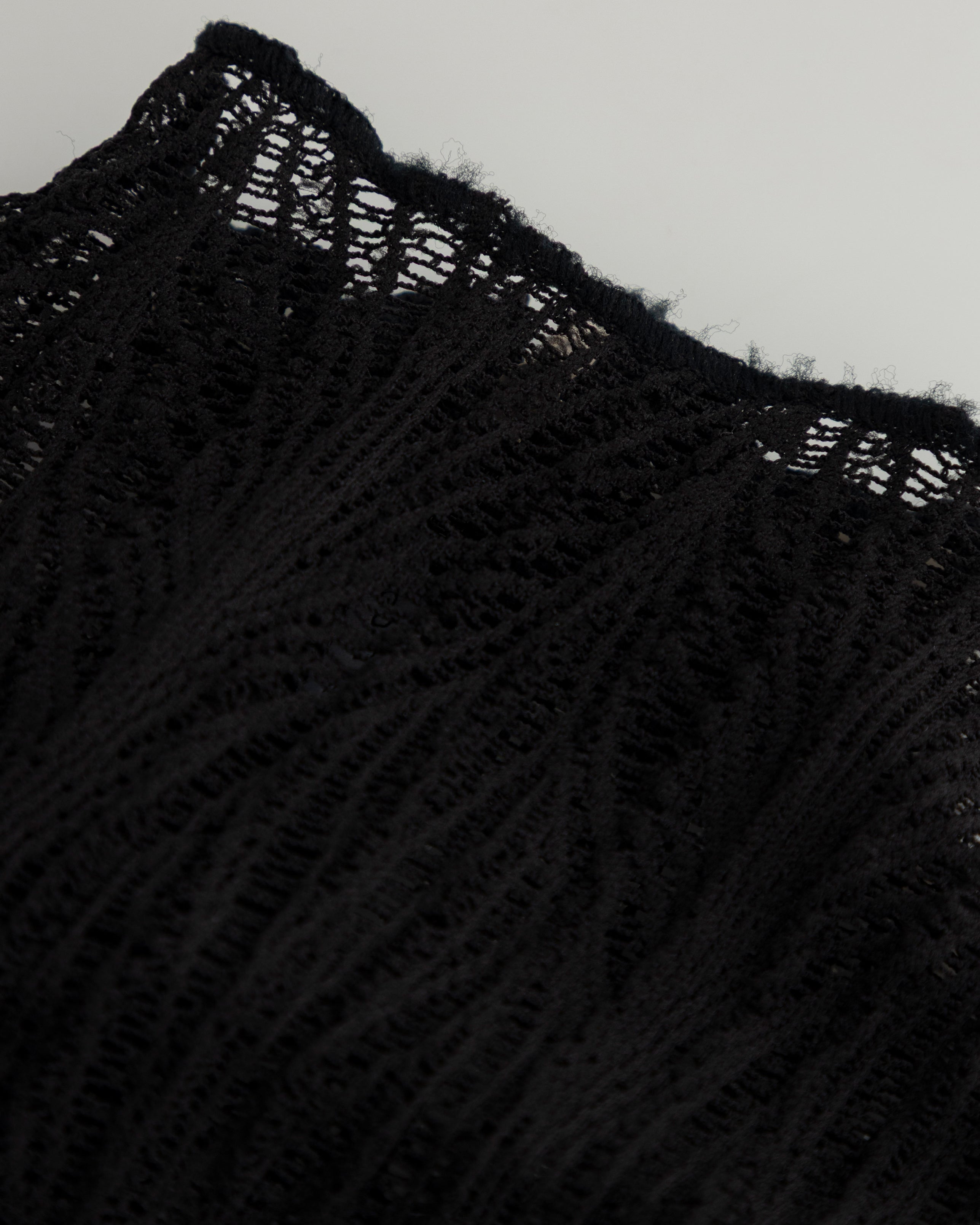 Basics Turtle Neck Top Transparent Black