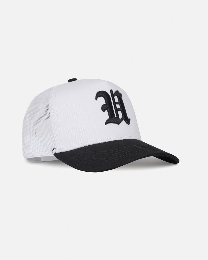 Basics U Trucker Cap White / Black