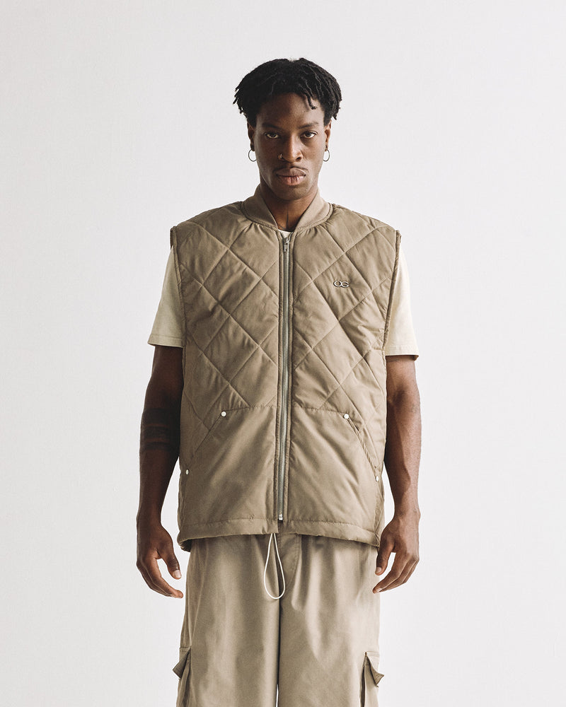 Basics UG Synthetic Vest Cream