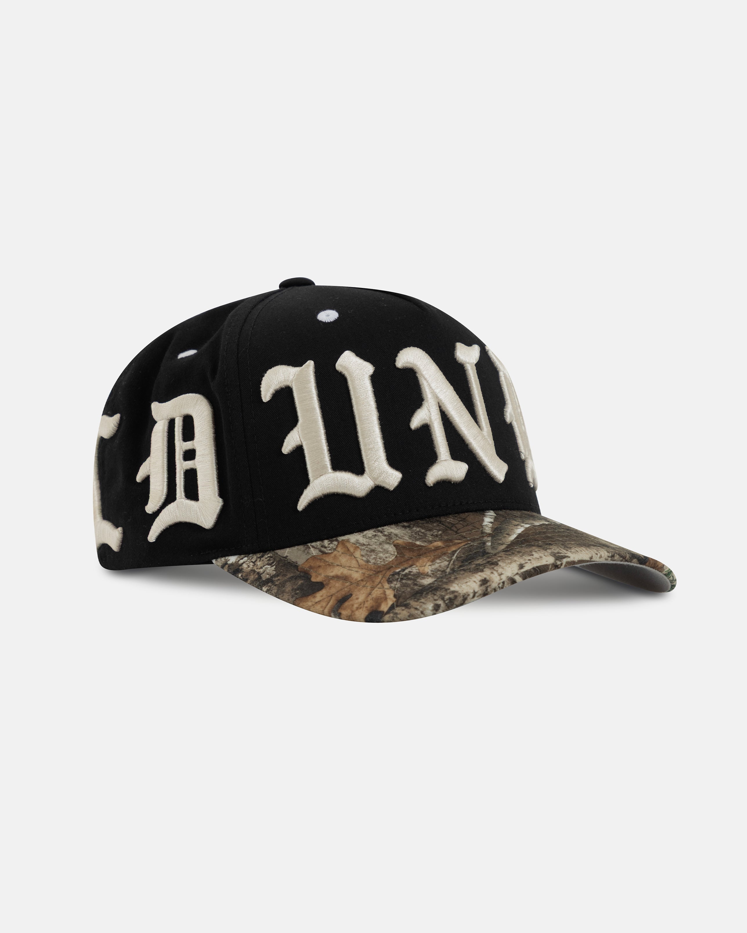 Basics UND High Crown Cap Black/Camo