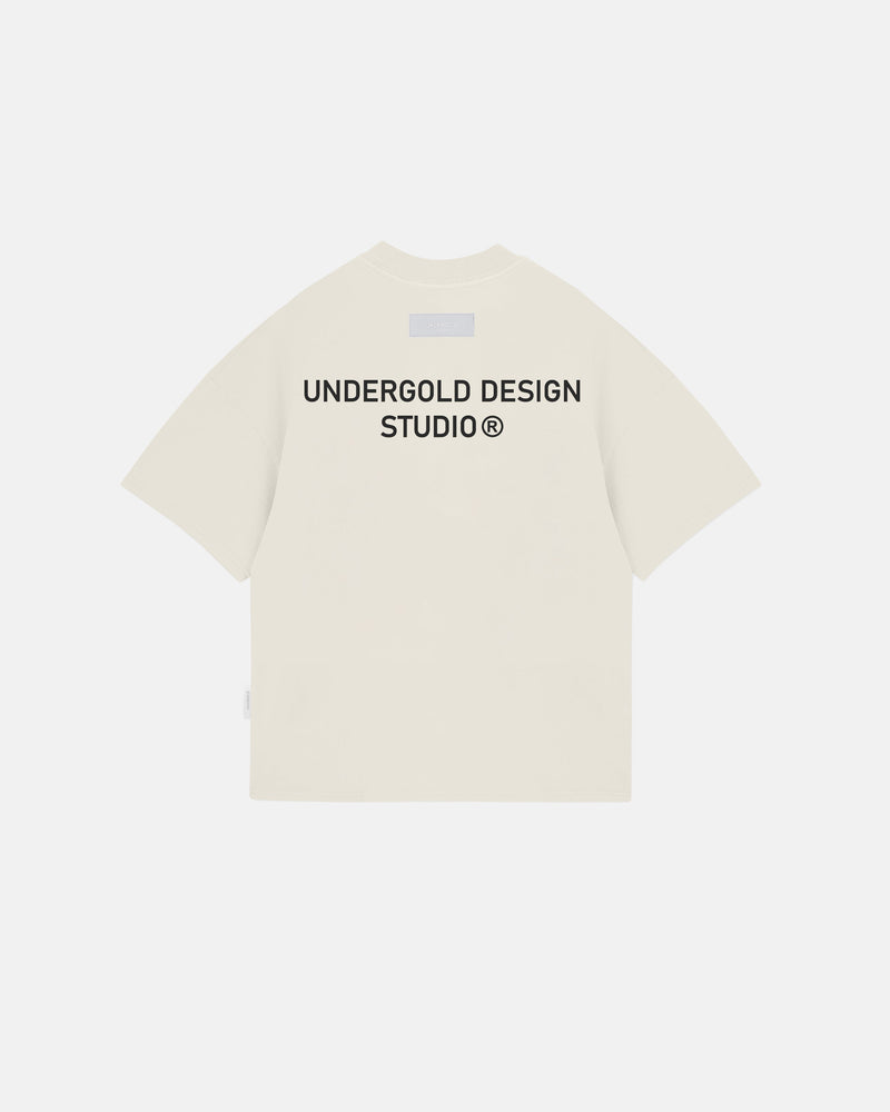 Basics Undergold Design Studio Boxy T-shirt White