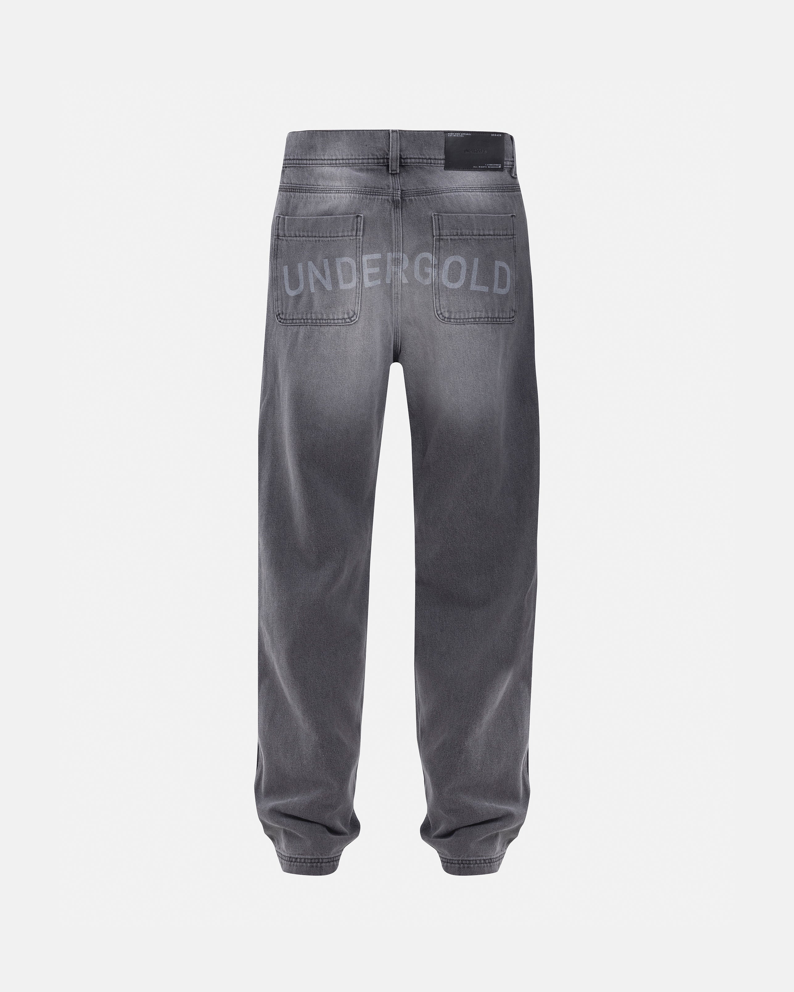 Basics UNDERGOLD Regular Fit Jean Washed Black
