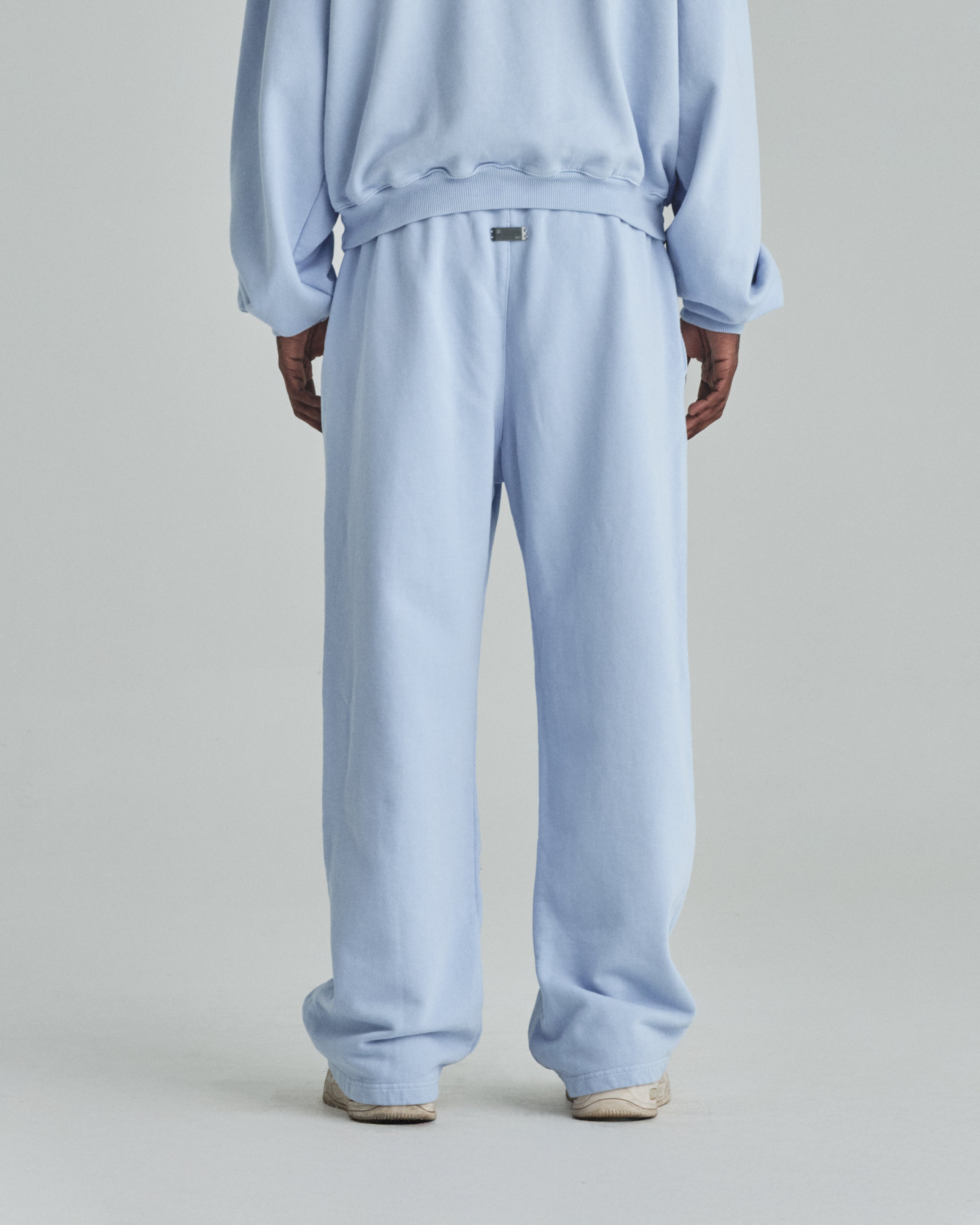 Basics Undergold Straight Pants Light Blue