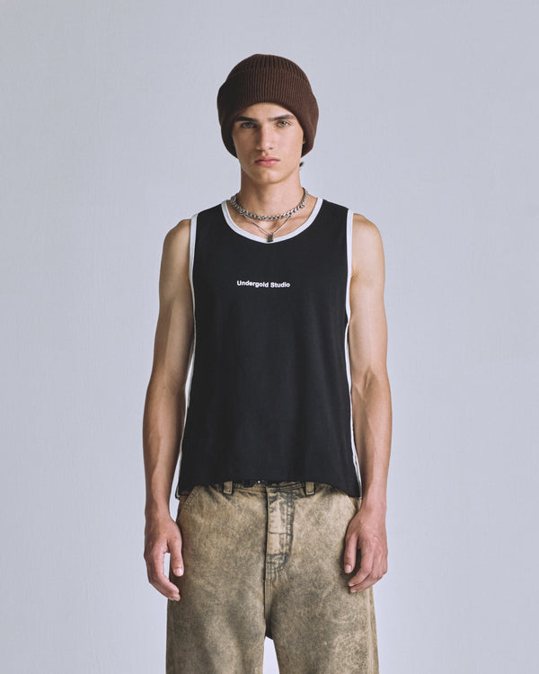 Basics Undergold Studio Biased Tank Top Black