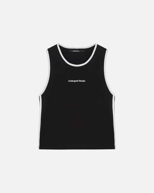 Basics Undergold Studio Biased Tank Top Black