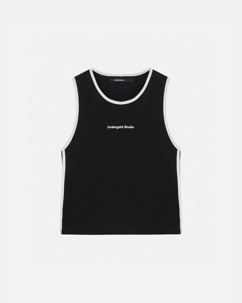 Basics Undergold Studio Biased Tank Top Black