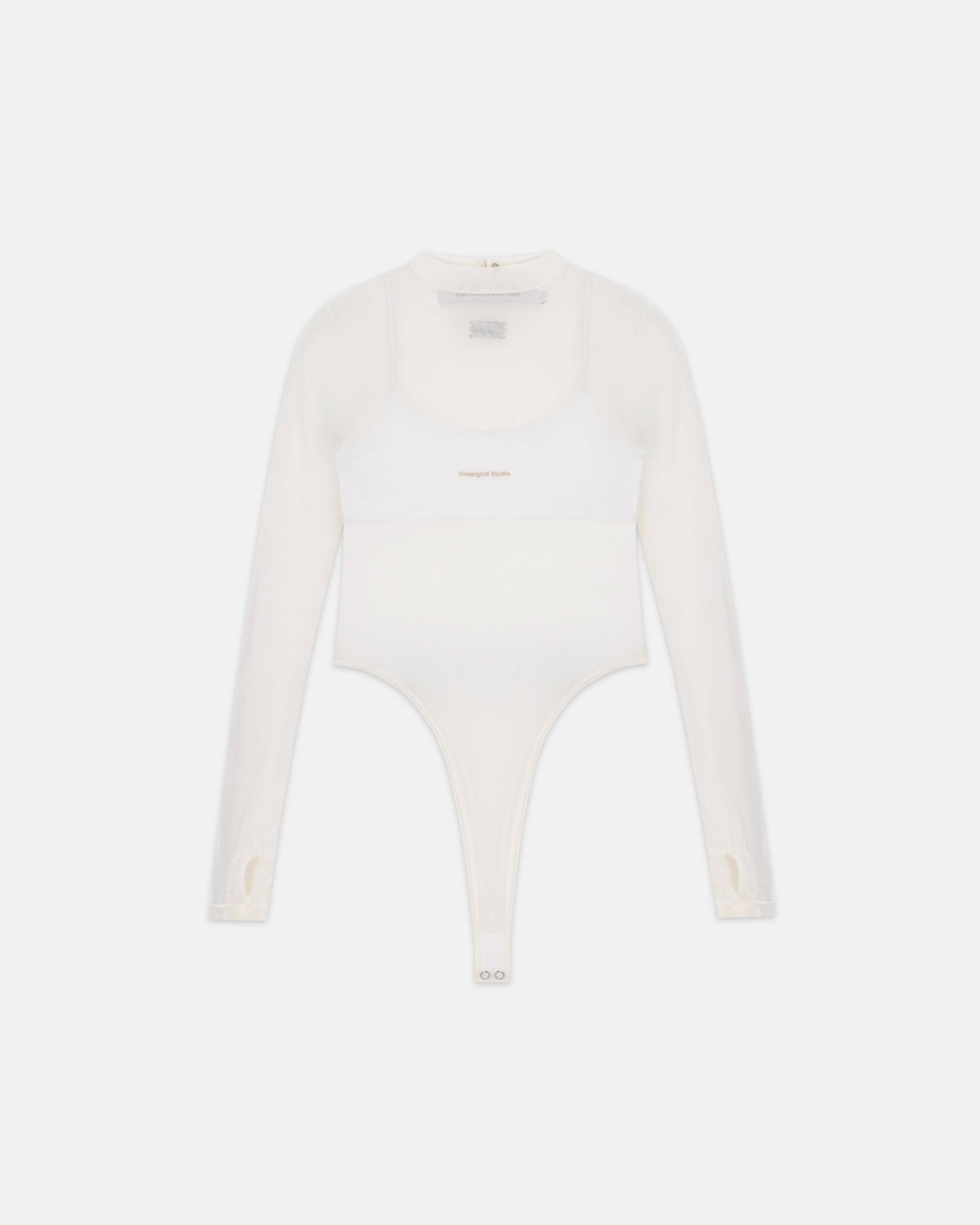 Basics Undergold Studio Mesh Body Top Cream