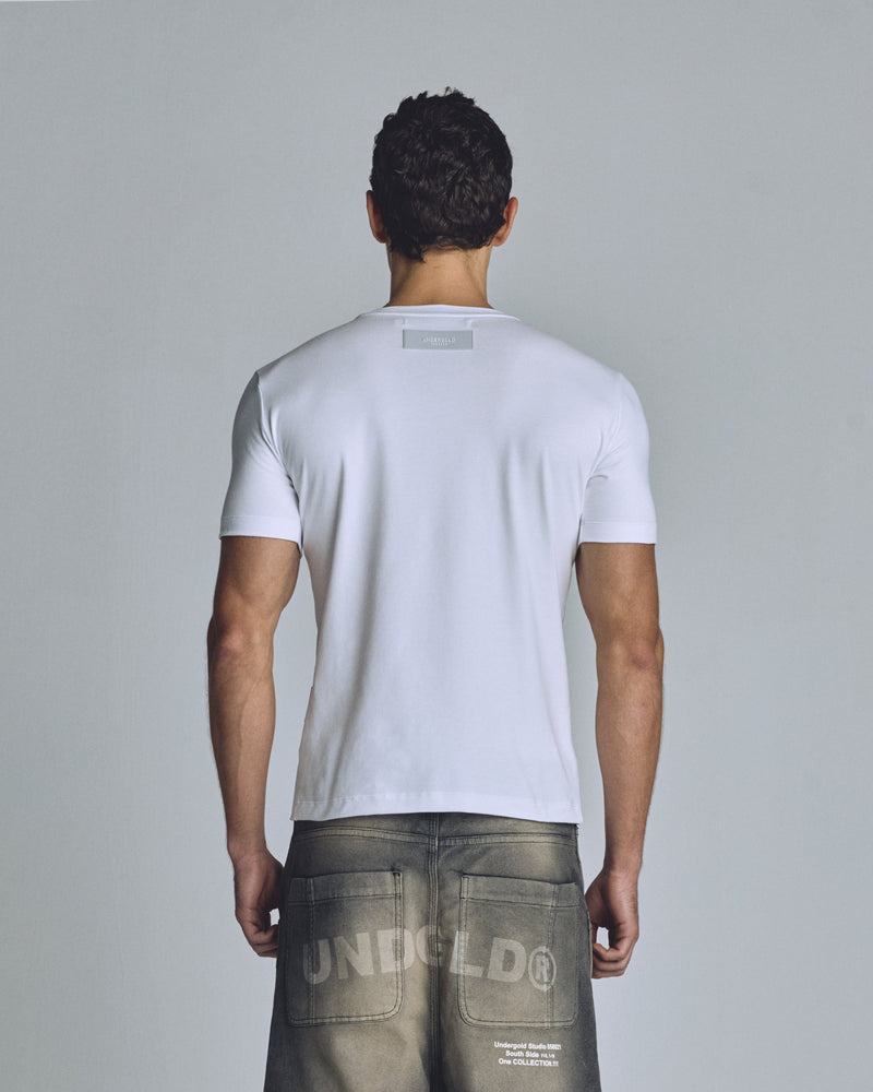 Basics Undergold Studio Ultra Slim Tshirt White