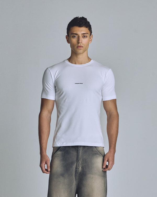 Basics Undergold Studio Ultra Slim Tshirt White