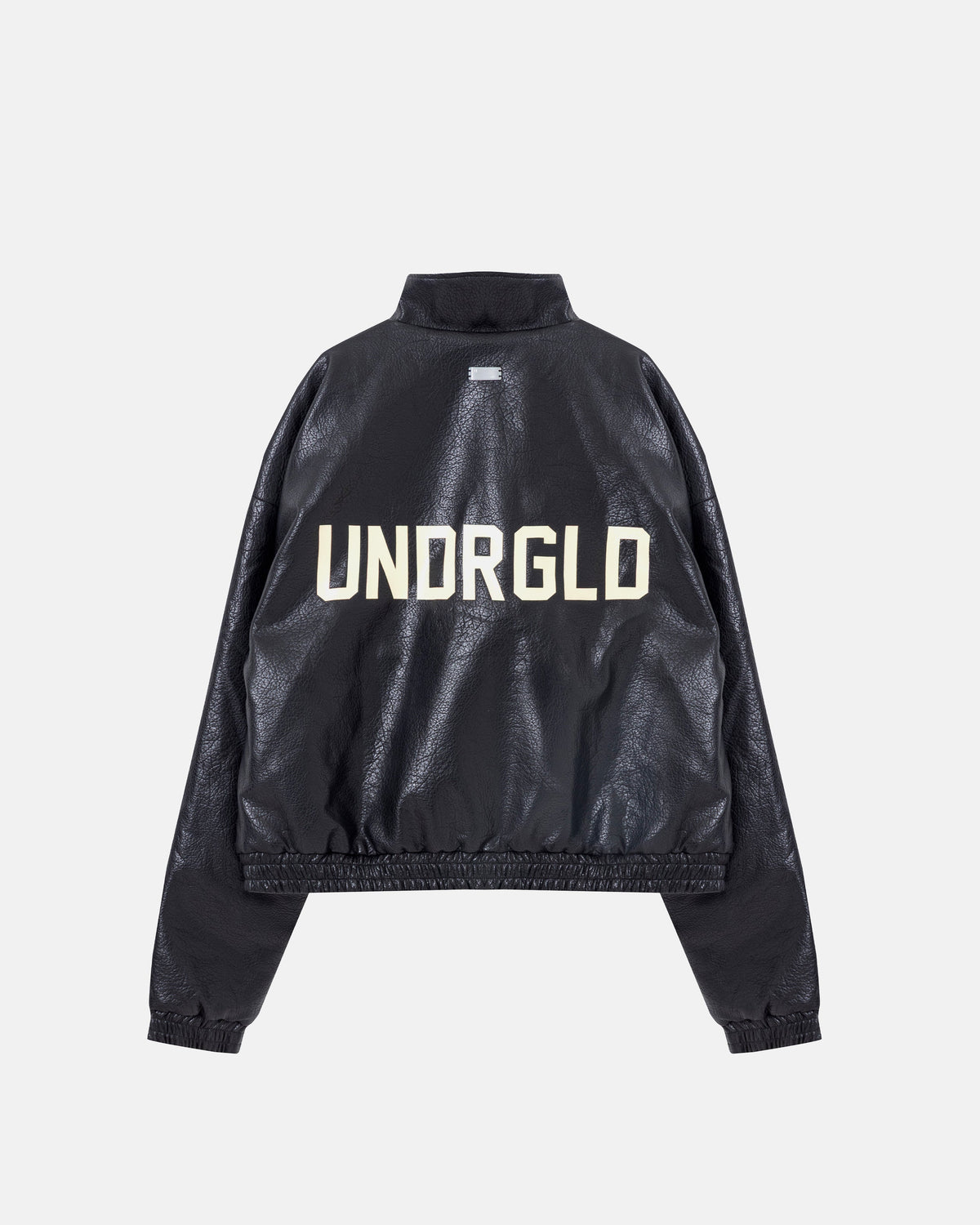 Basics UNDGLD Elastic-hem Bomber Jacket Black