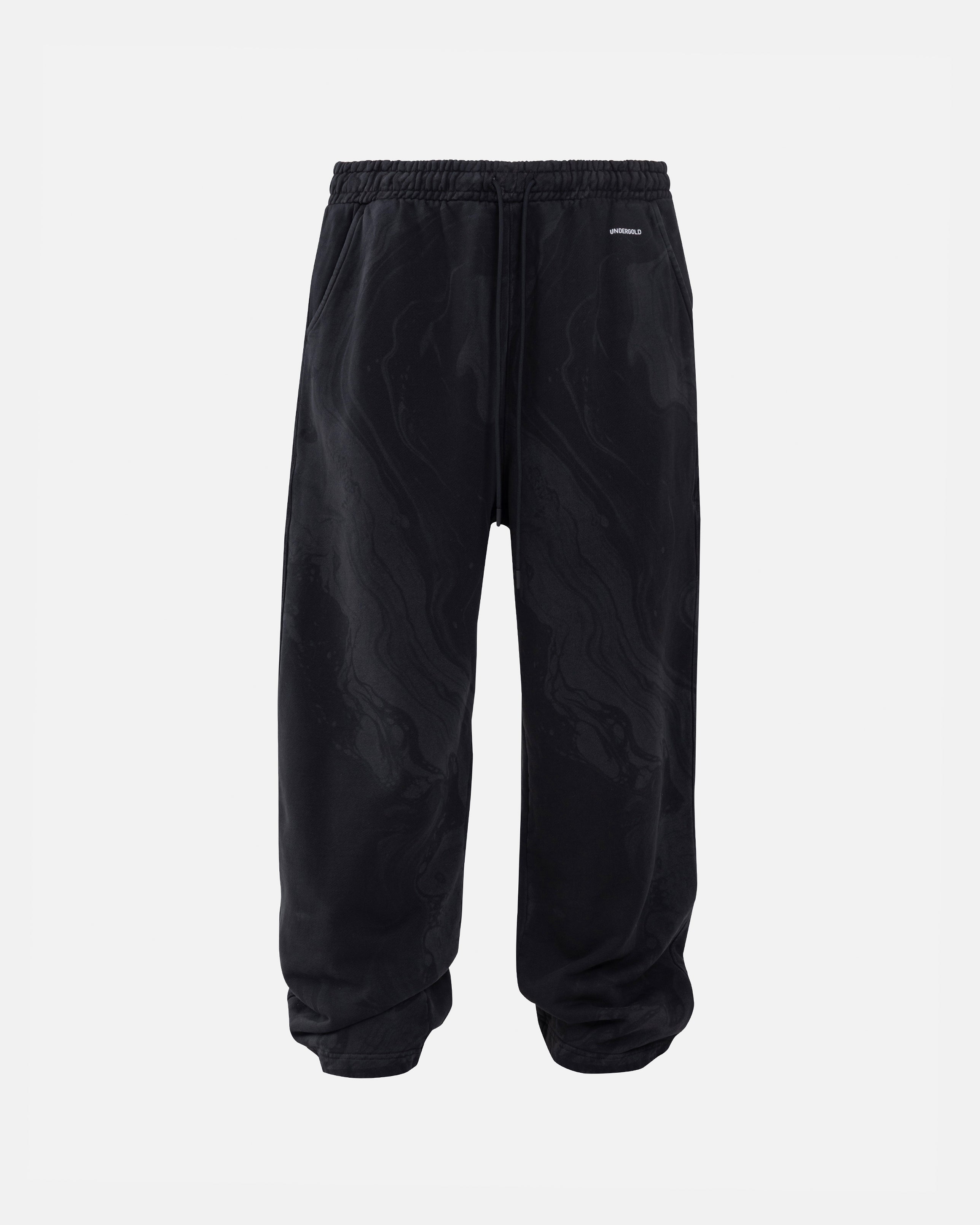 Basics UNDGLD Straight Pants Olied Black