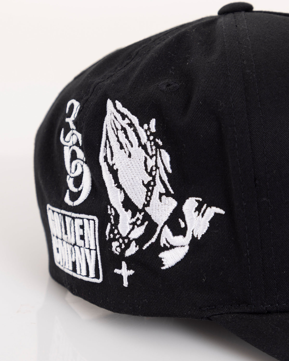 Basics UNDGLD Thorn High Crown Cap Black