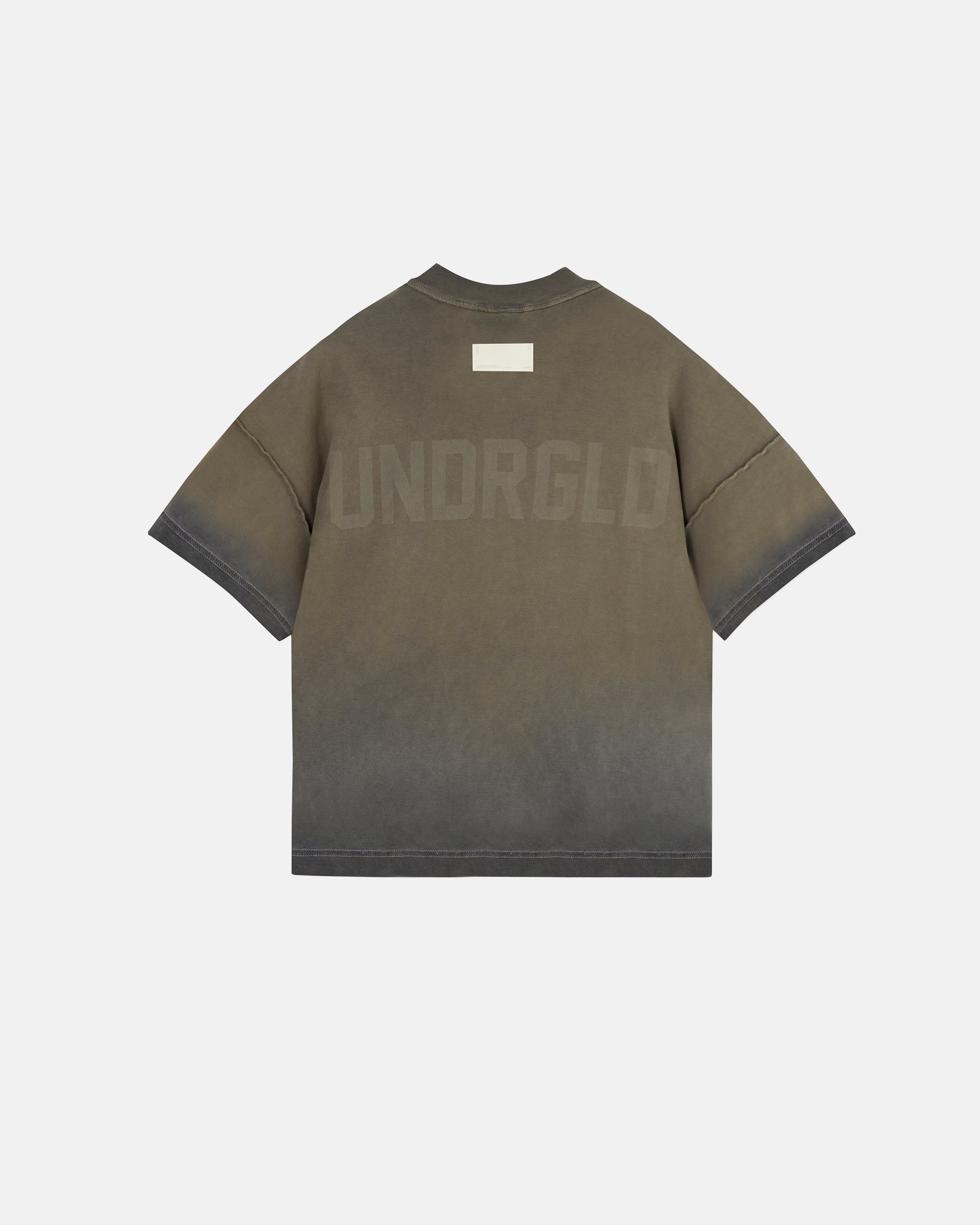 Basics UNDRGLD Boxy Fit Pocket Tshrit Faded Olive