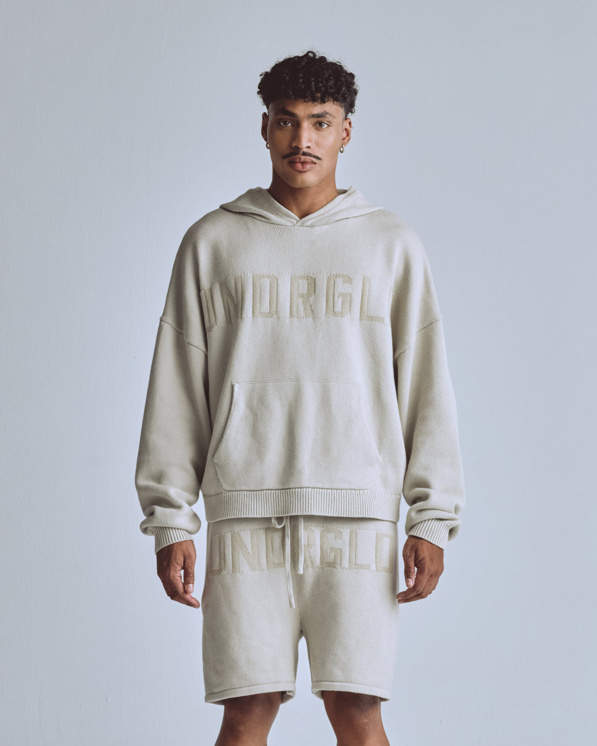 Basics UNDRGLD Knitted Cream Black