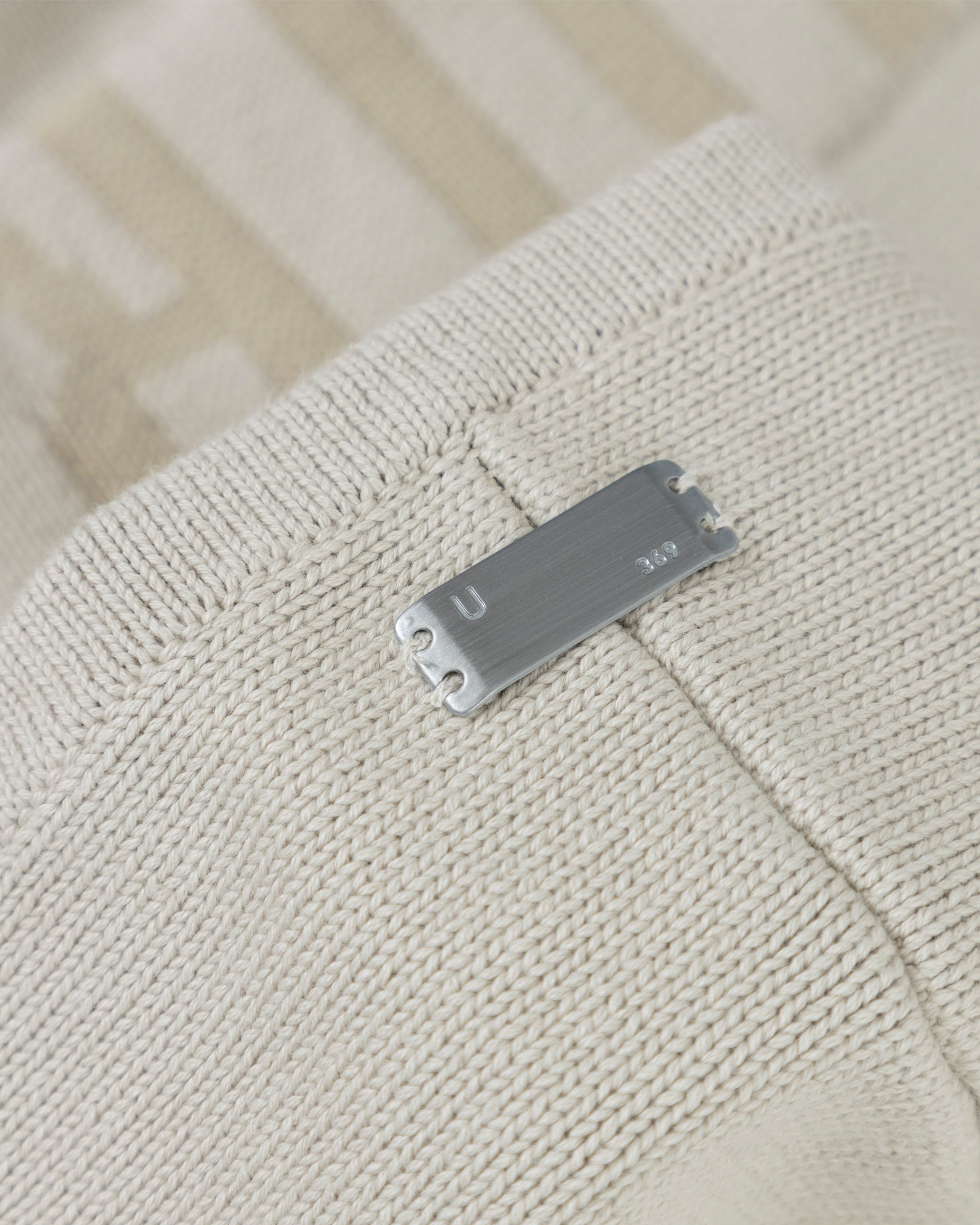 Basics UNDRGLD Knitted Cream Black