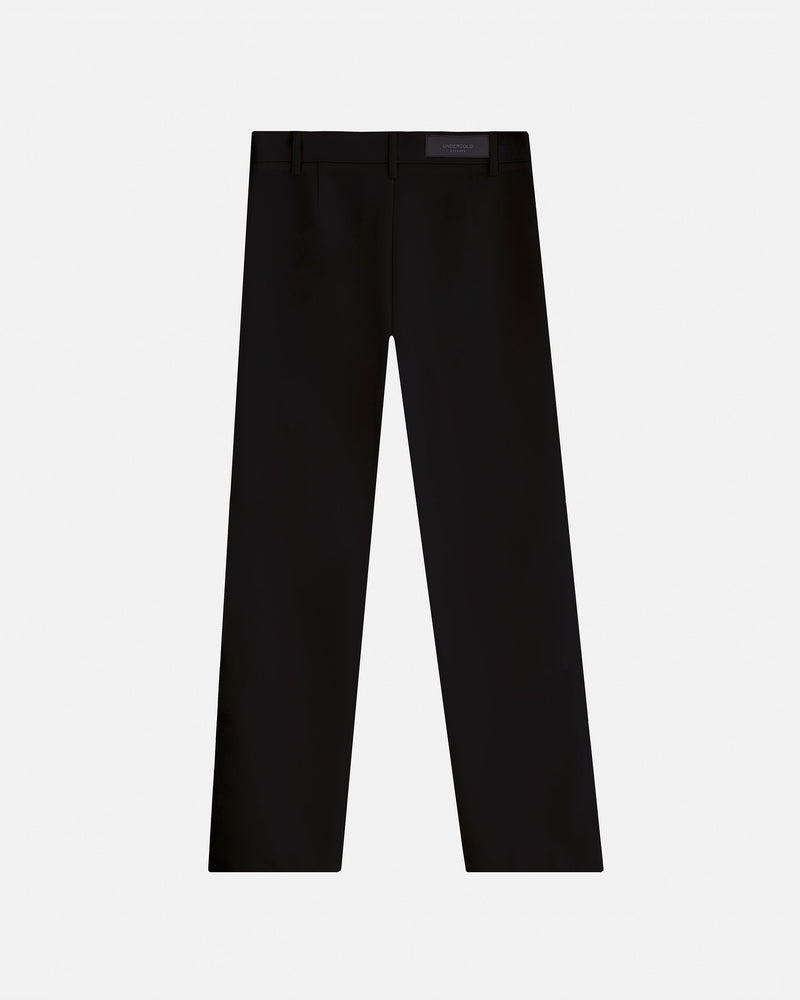 Basics Wide Trousers Black