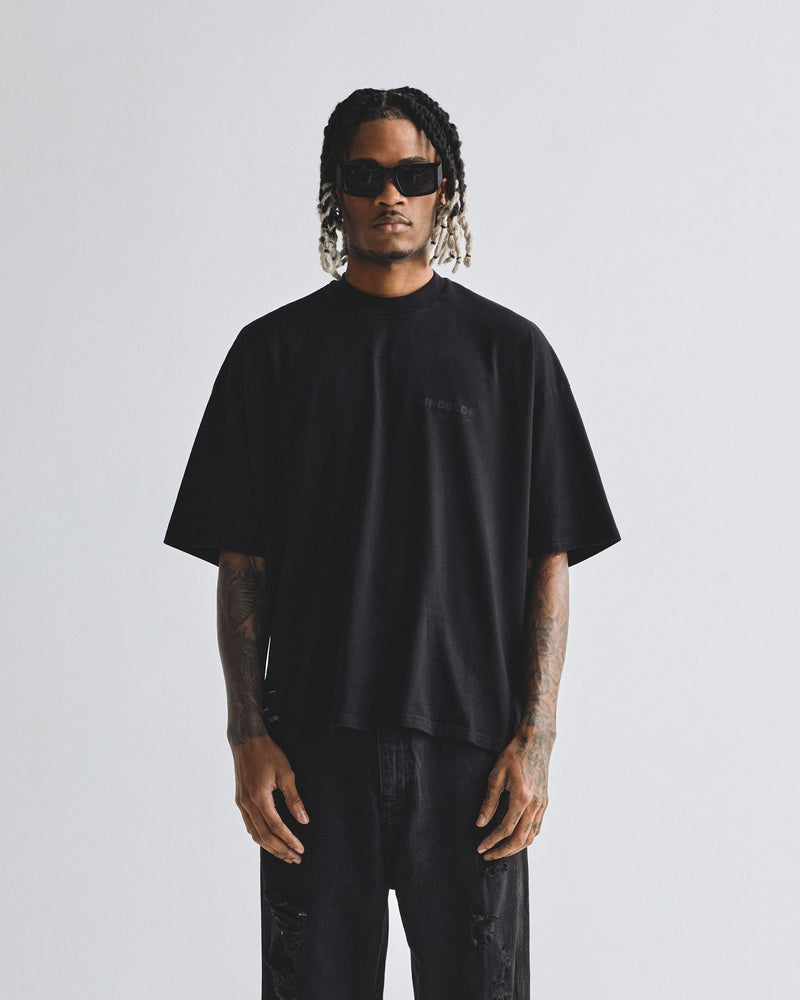 Beyond Basic Boxy Fit Tshirt Black