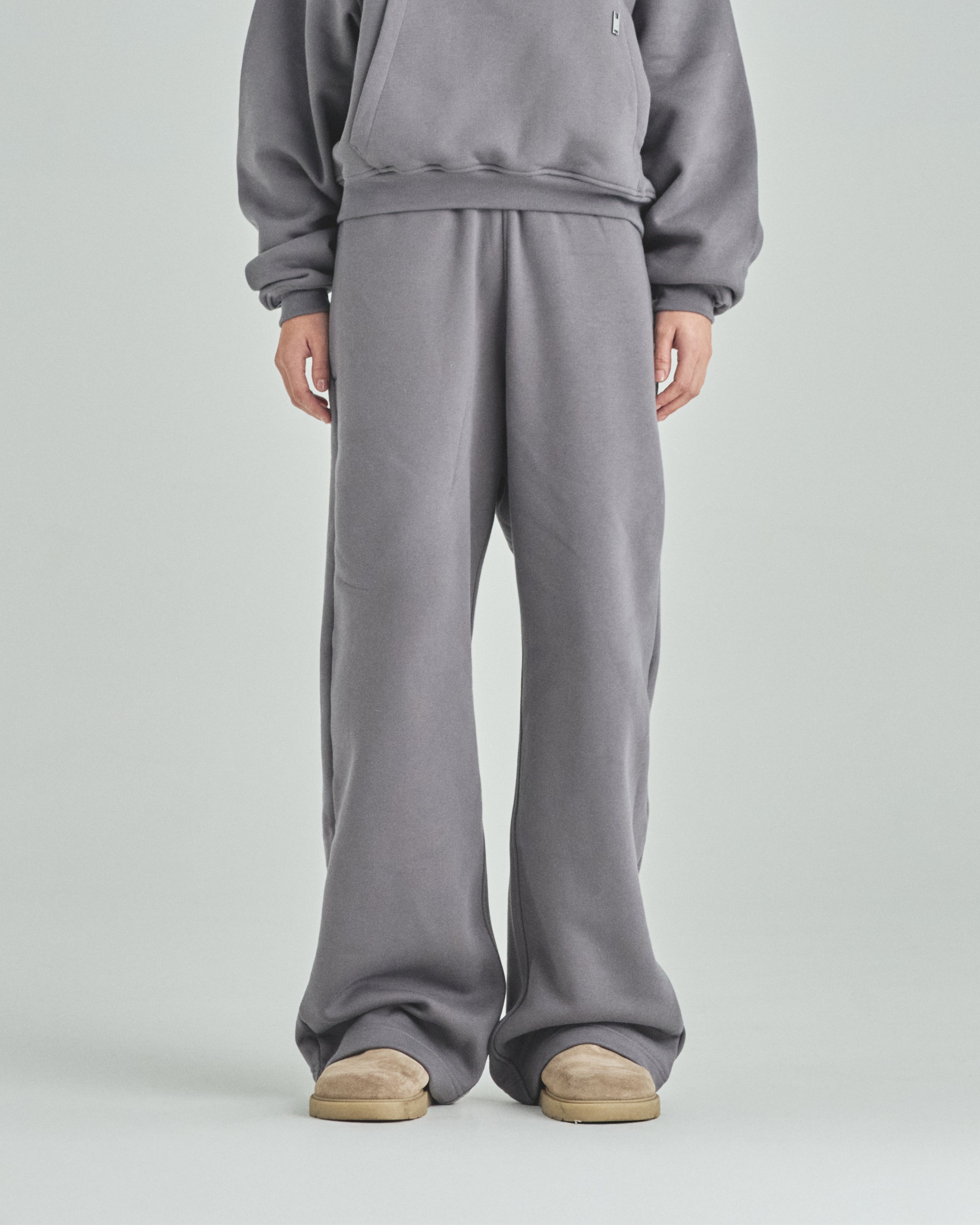 Blanks Barrel Straight Pants Gray