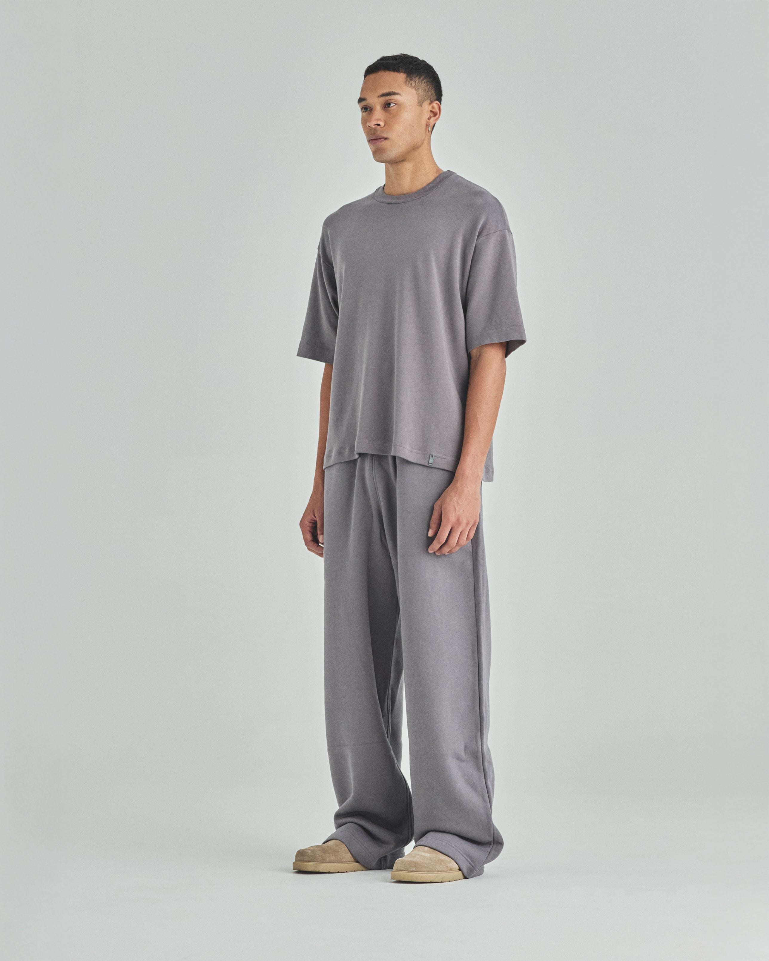 Blanks Barrel Straight Pants Gray