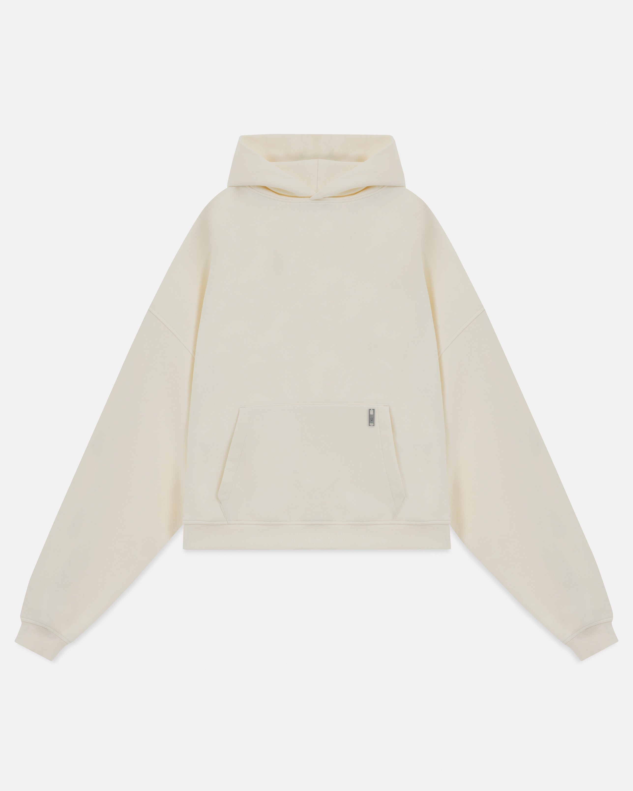 Blanks Boxy Fit Hoodie Cream