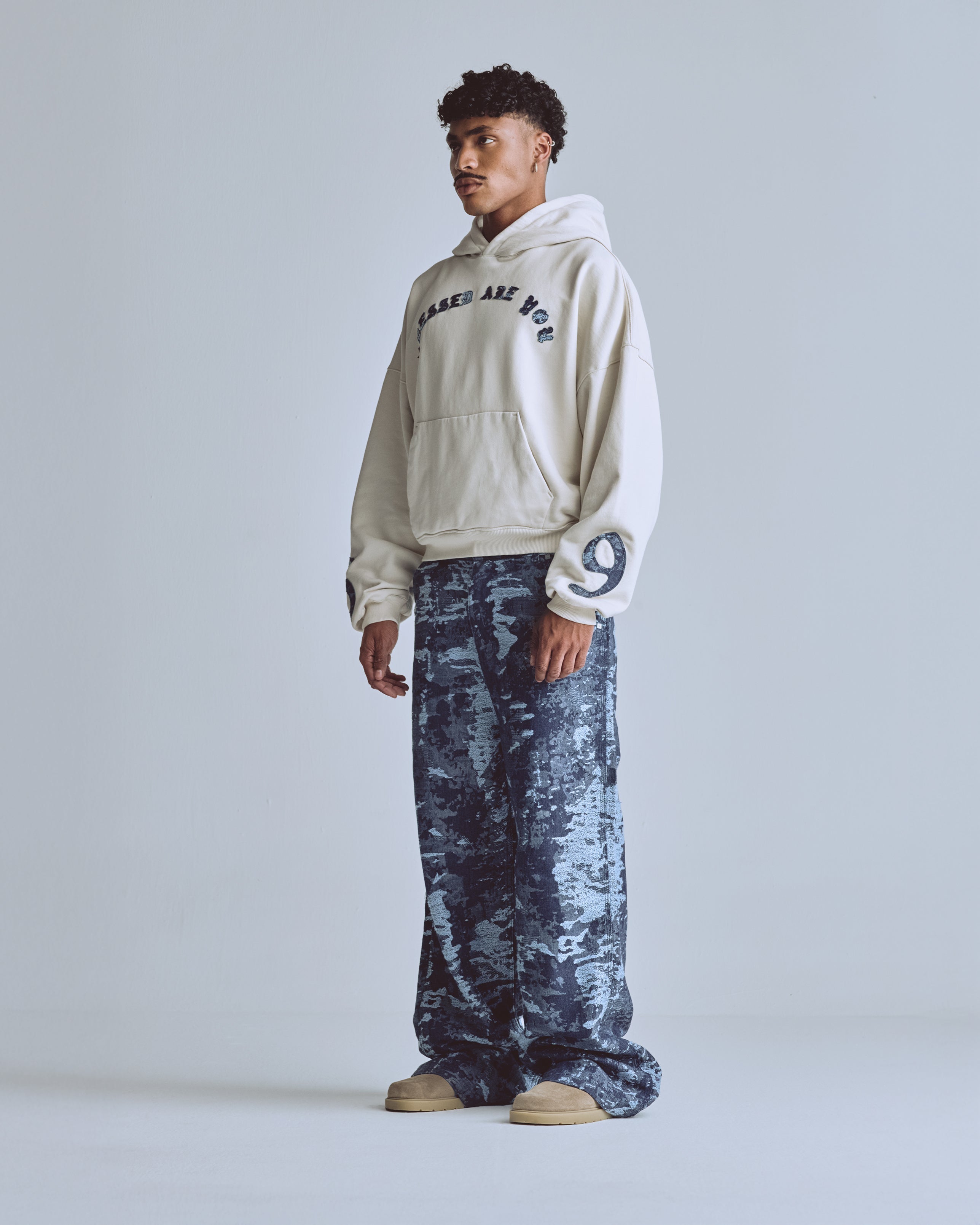 Capsule 369 Boxy Fit Hoodie Cream
