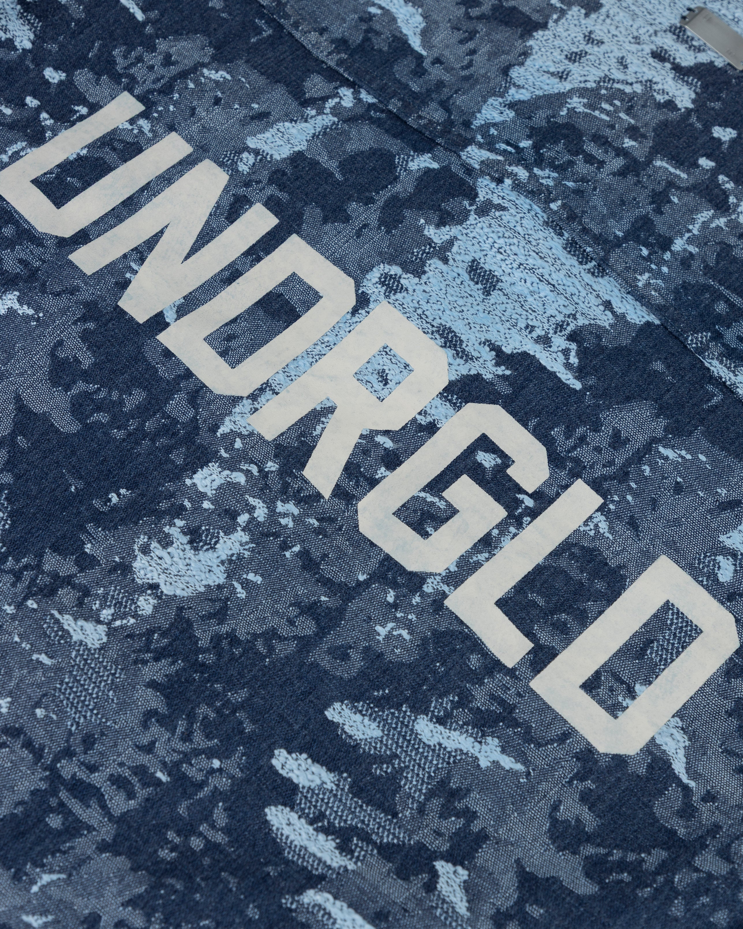Capsule UNDRGLD Jacquard Jacket Cammo Blue