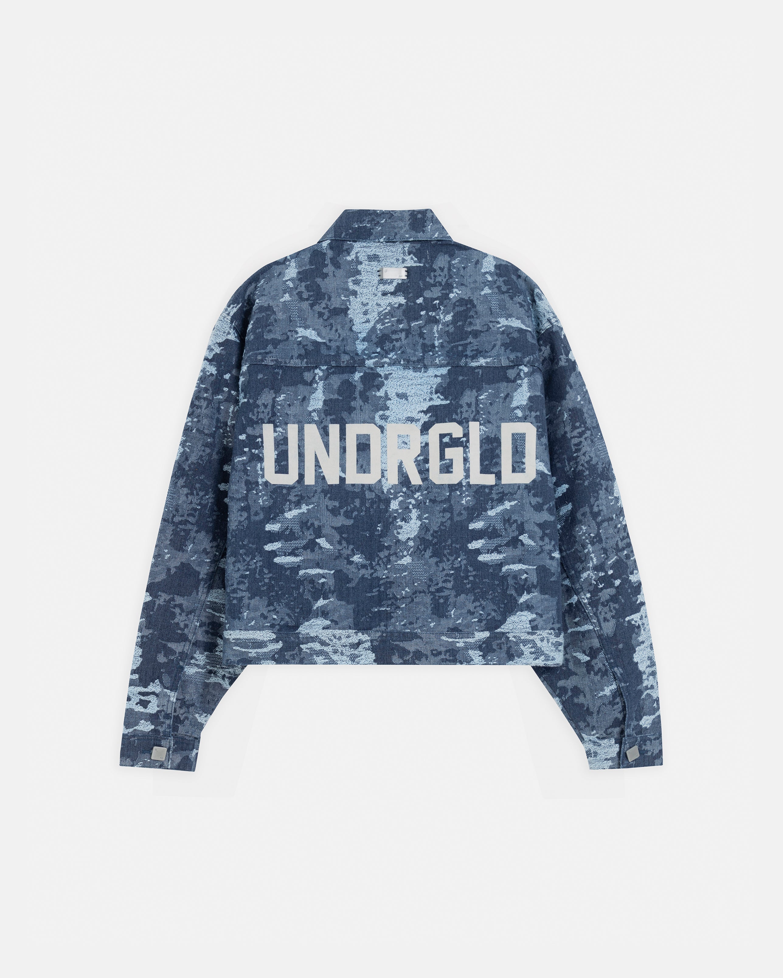 Capsule UNDRGLD Jacquard Jacket Cammo Blue