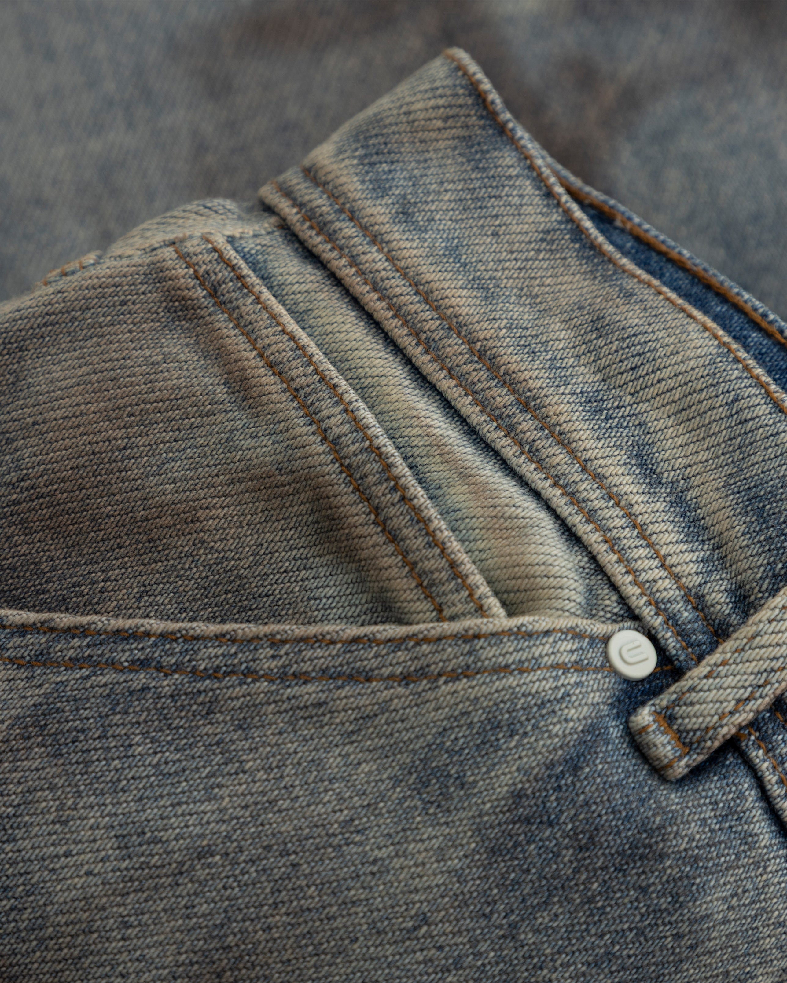 Capsule UNDRGLD Wide Jeans Dirty Blue