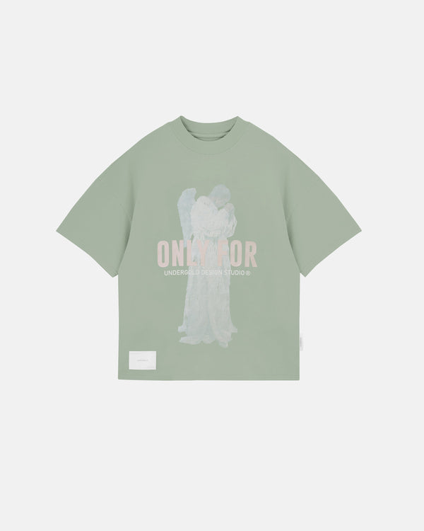 Dreamers The Prayer Boxy Fit T-shirt Green