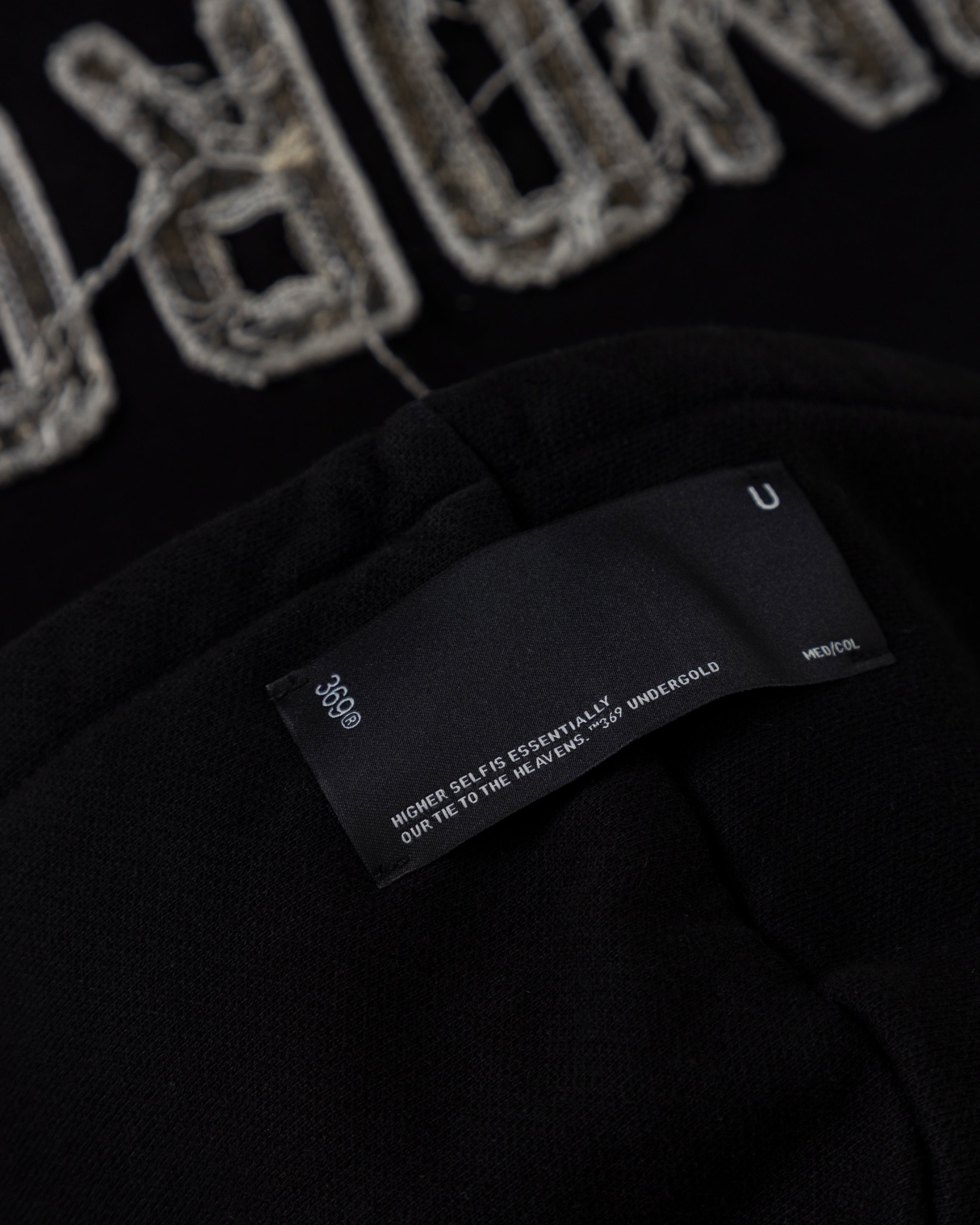 Echoes Cammo UNDRGLD Hoodie Black