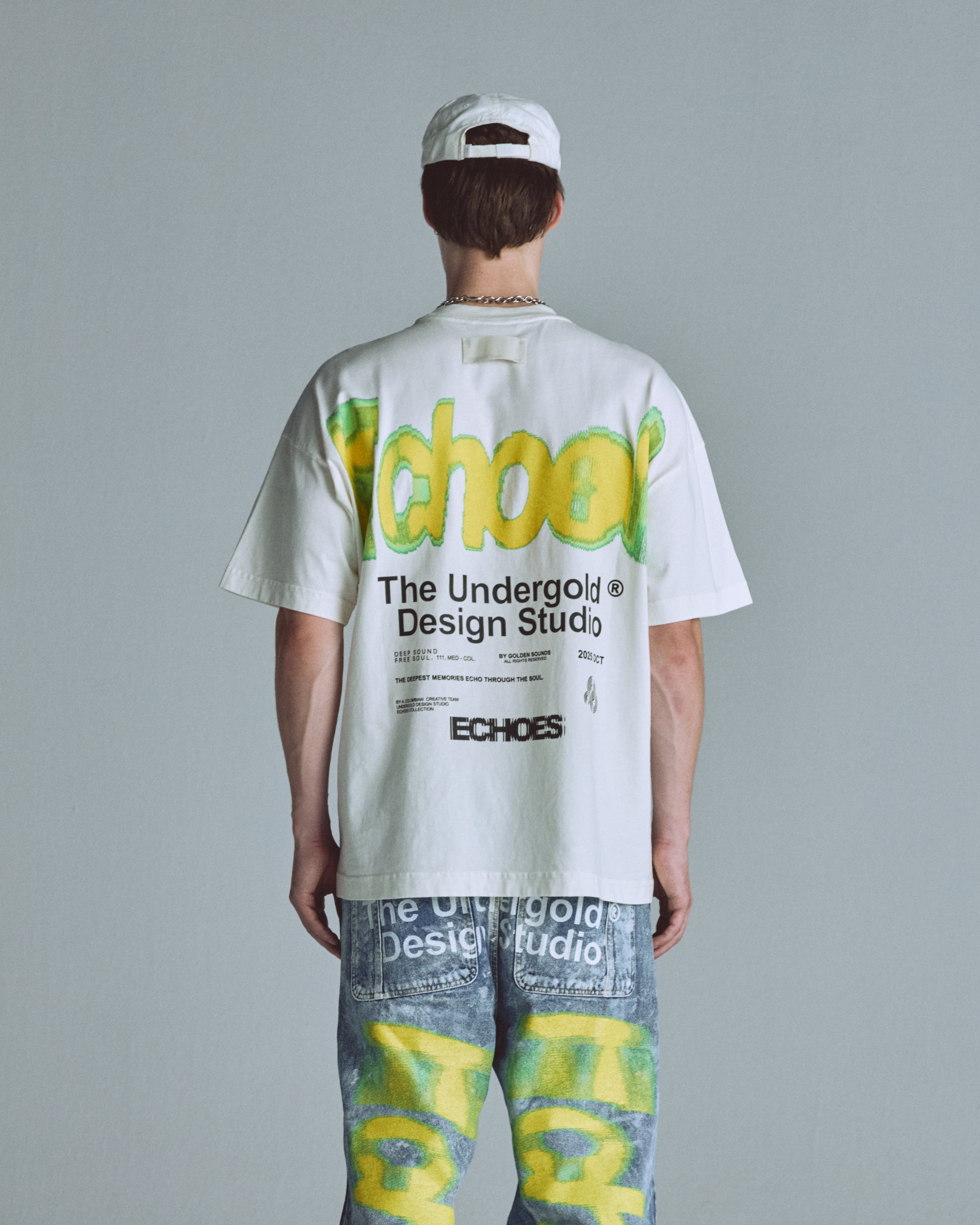 Echoes Echo Tshirt White