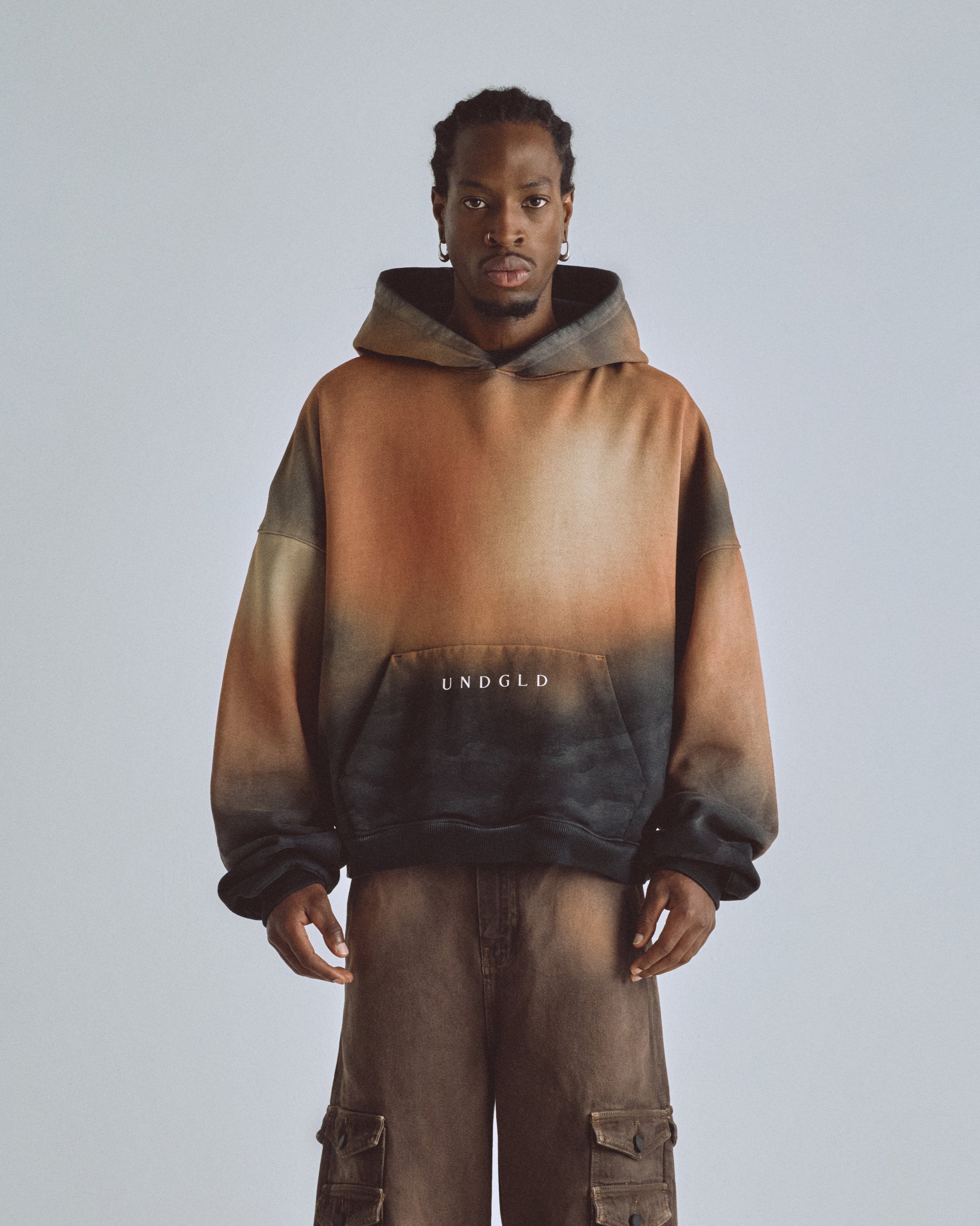 Eternal Tunnel Boxy Hoodie Terra