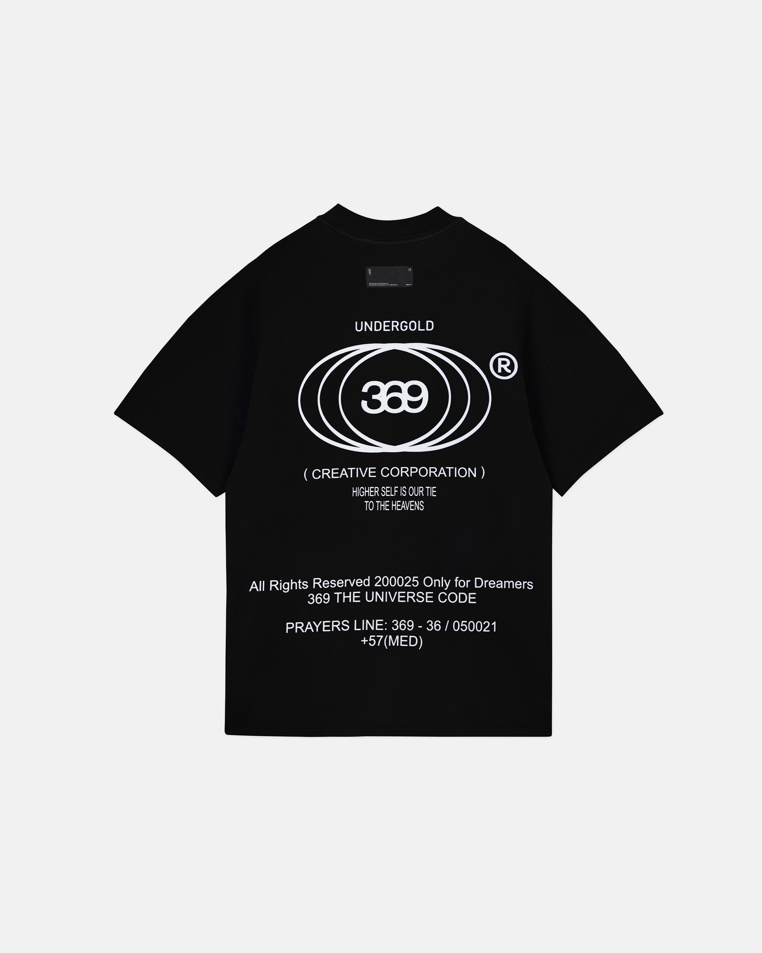 Golden Heritage Basic Tshirt Black