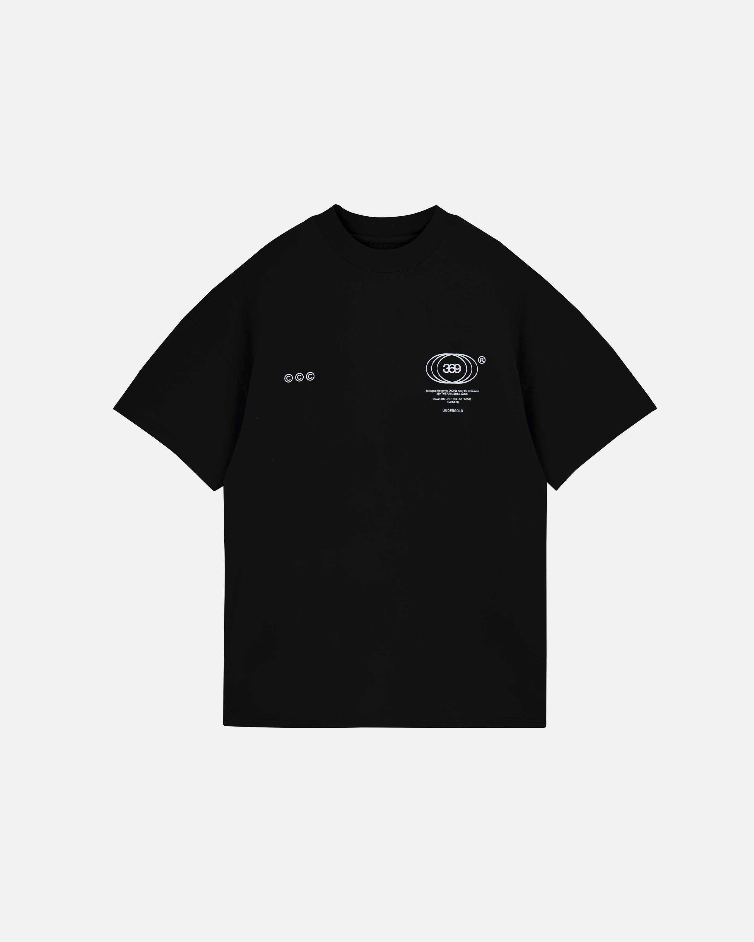 Golden Heritage Basic Tshirt Black