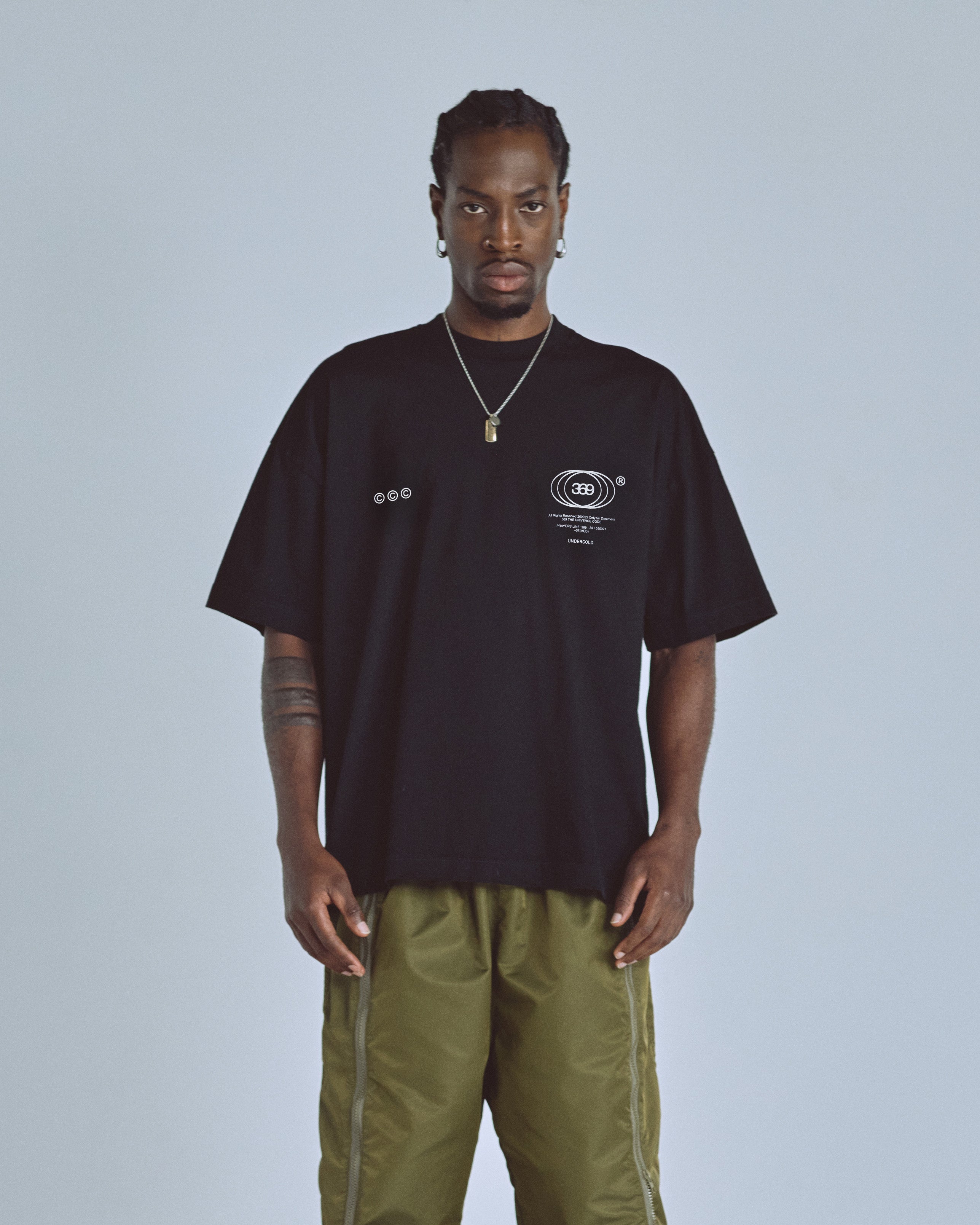 Golden Heritage Basic Tshirt Black