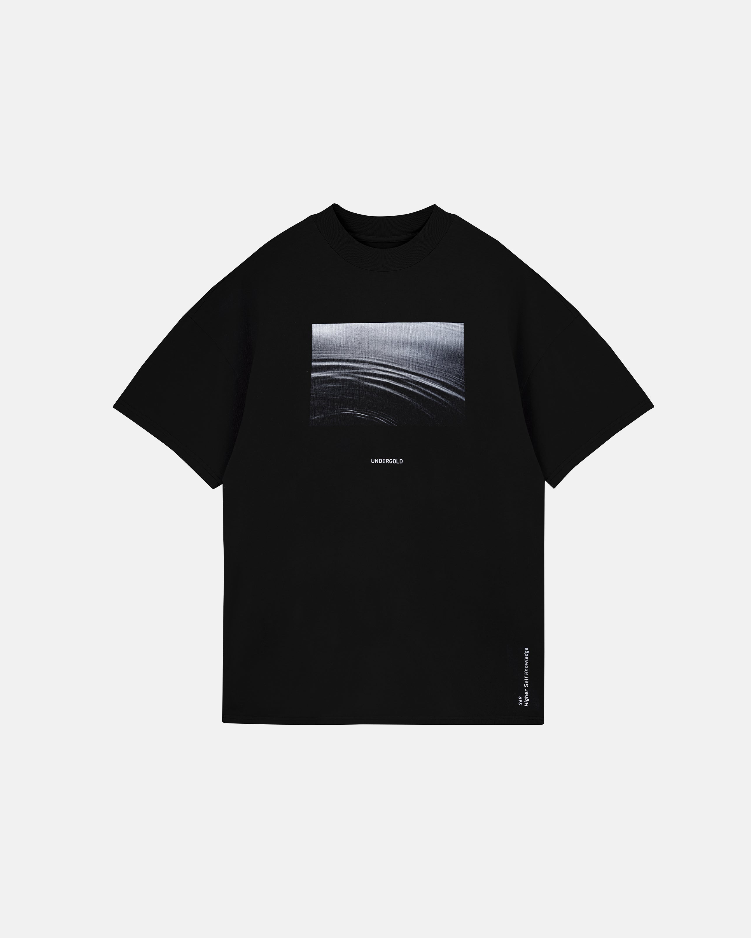 Golden Heritage Drop Tshirt Black