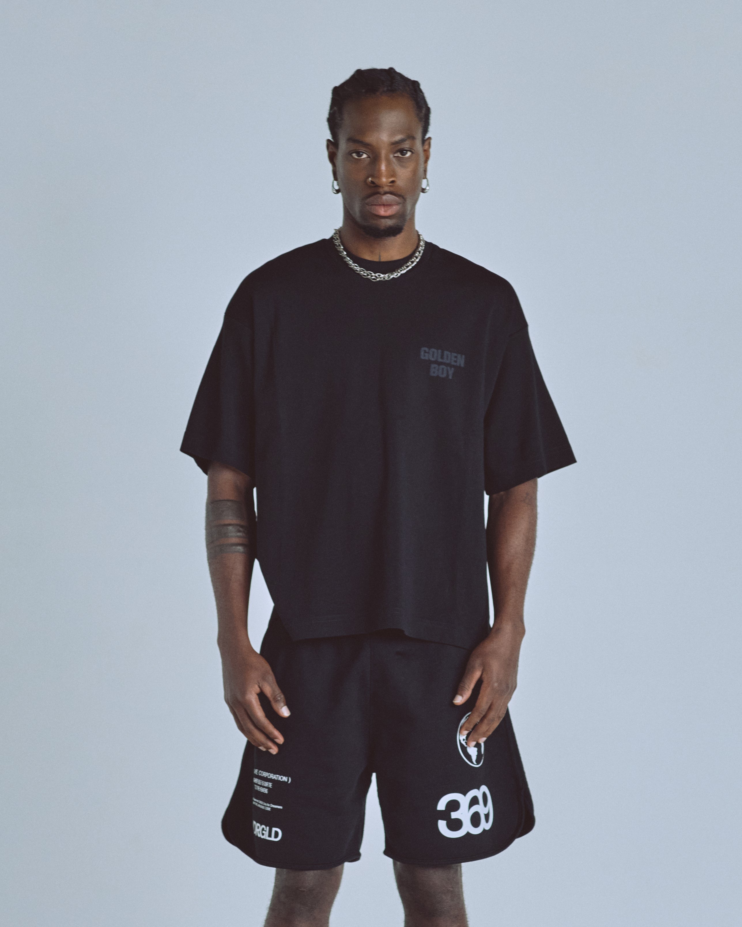 Golden Heritage Golden Boy Boxy Fit Tshirt Black