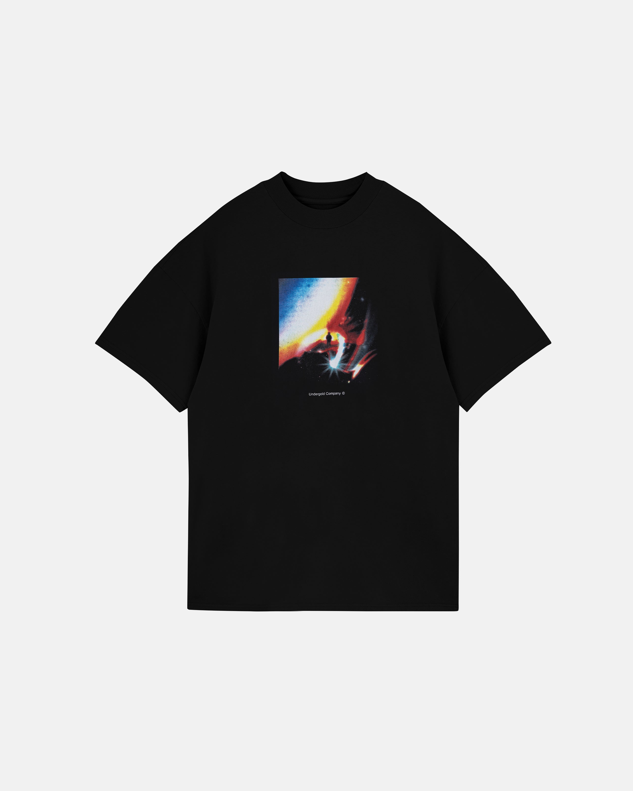 Golden Heritage Nebula Tshirt Black