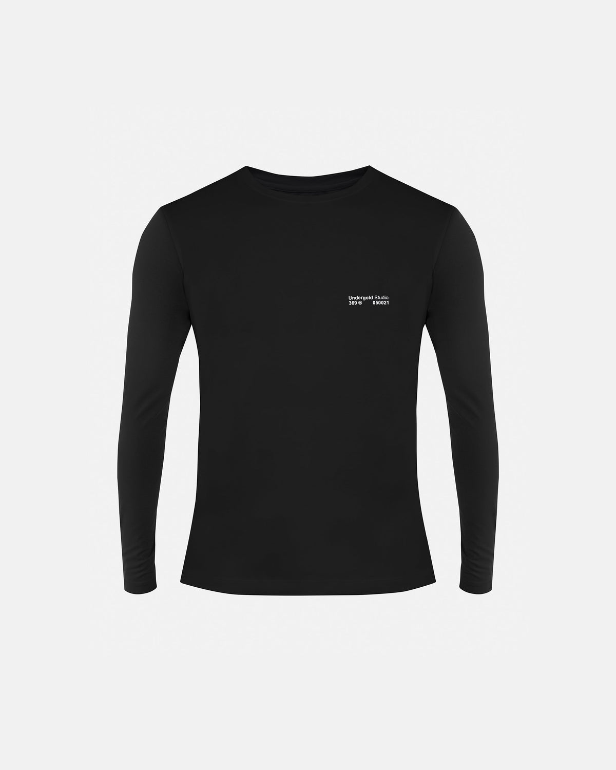 Gratia Plena Basic Superslim Long Sleeve Tshirt Black