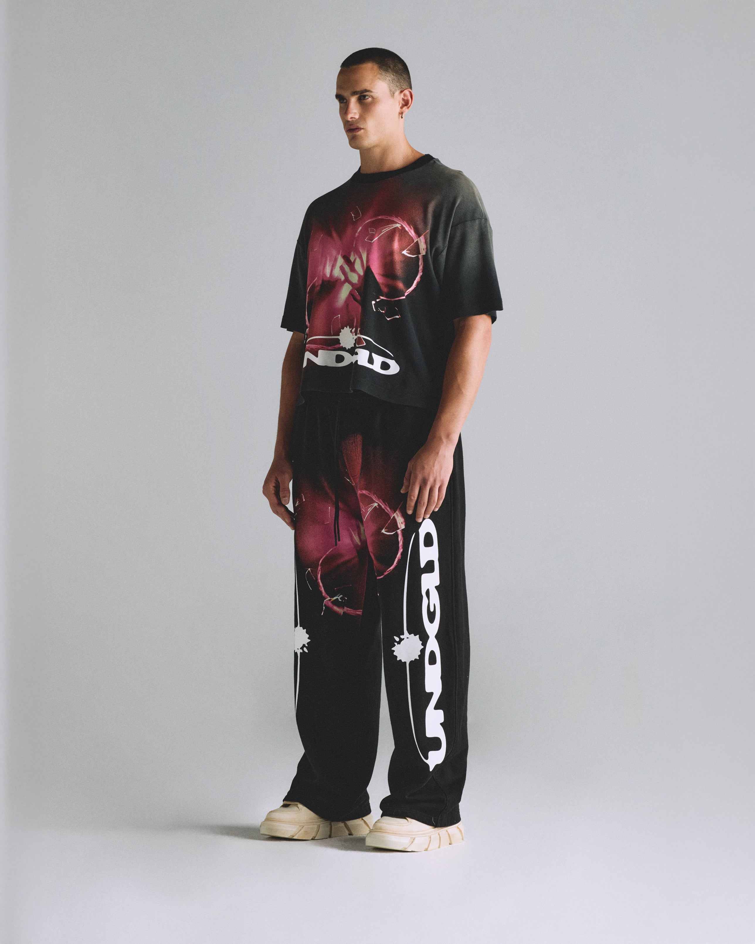 Helios Dazzled Straightpants Black