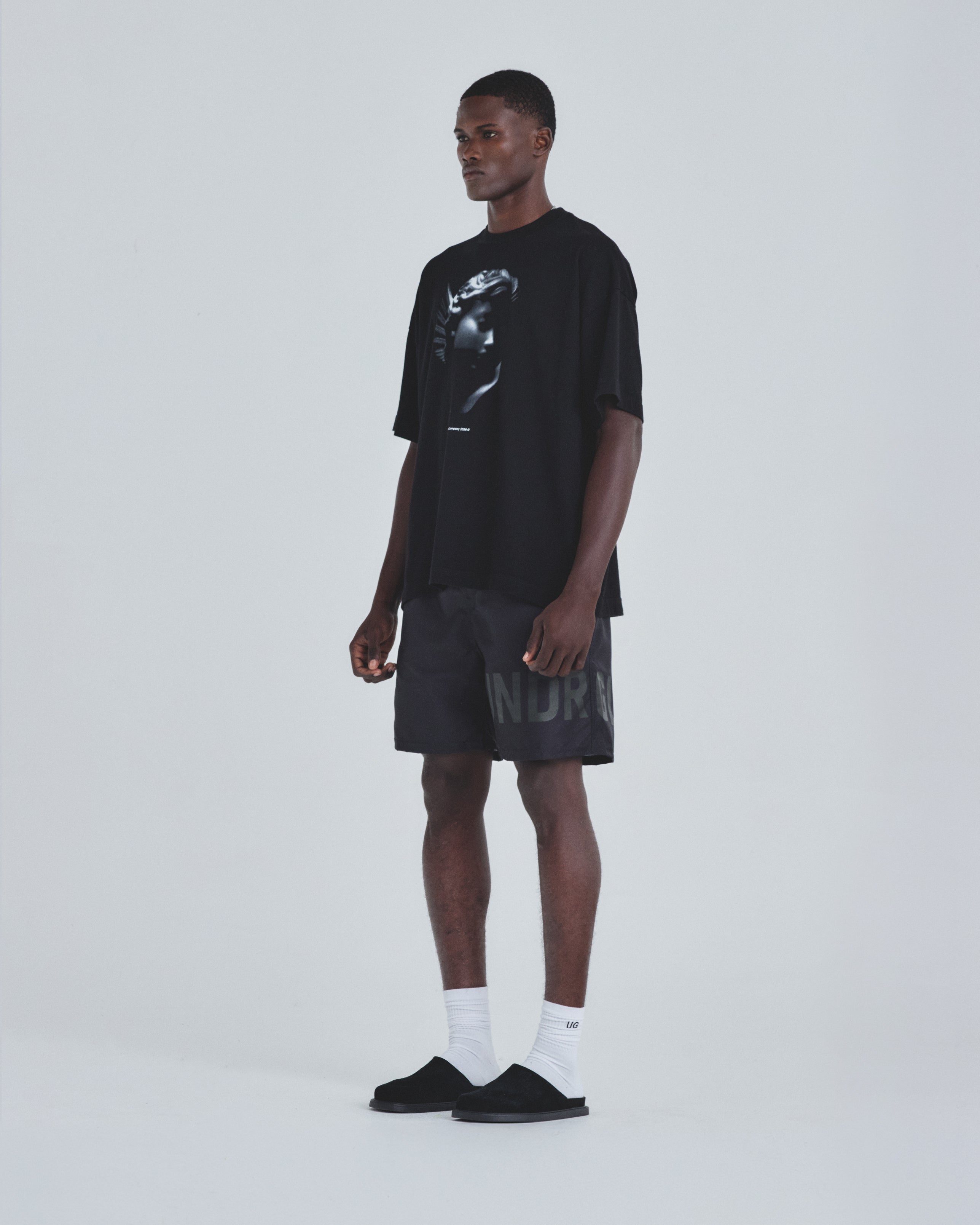 Holy State Angel Tshirt Black