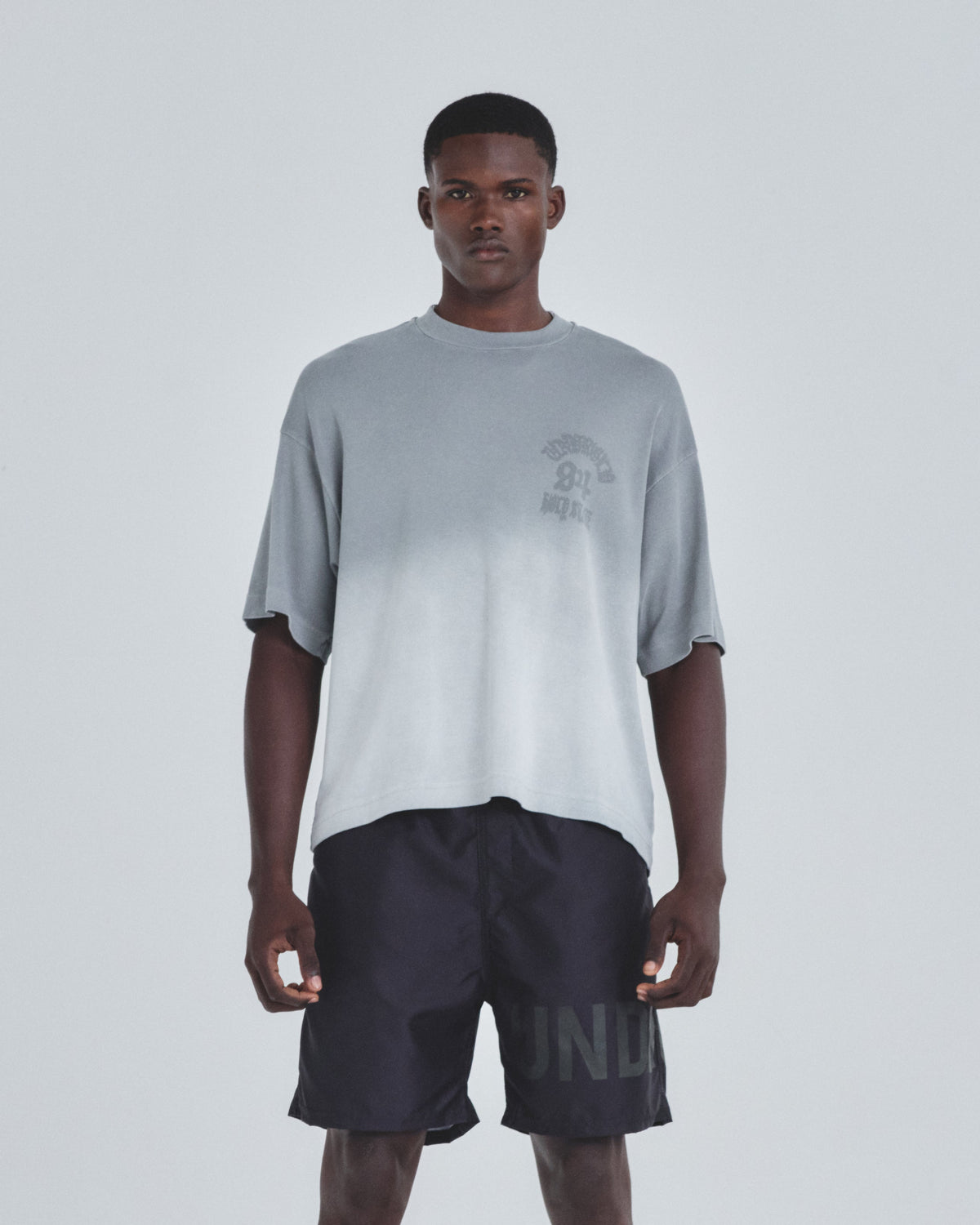 Holy State Beautiful Soul Boxy Fit Tshirt Faded Gray