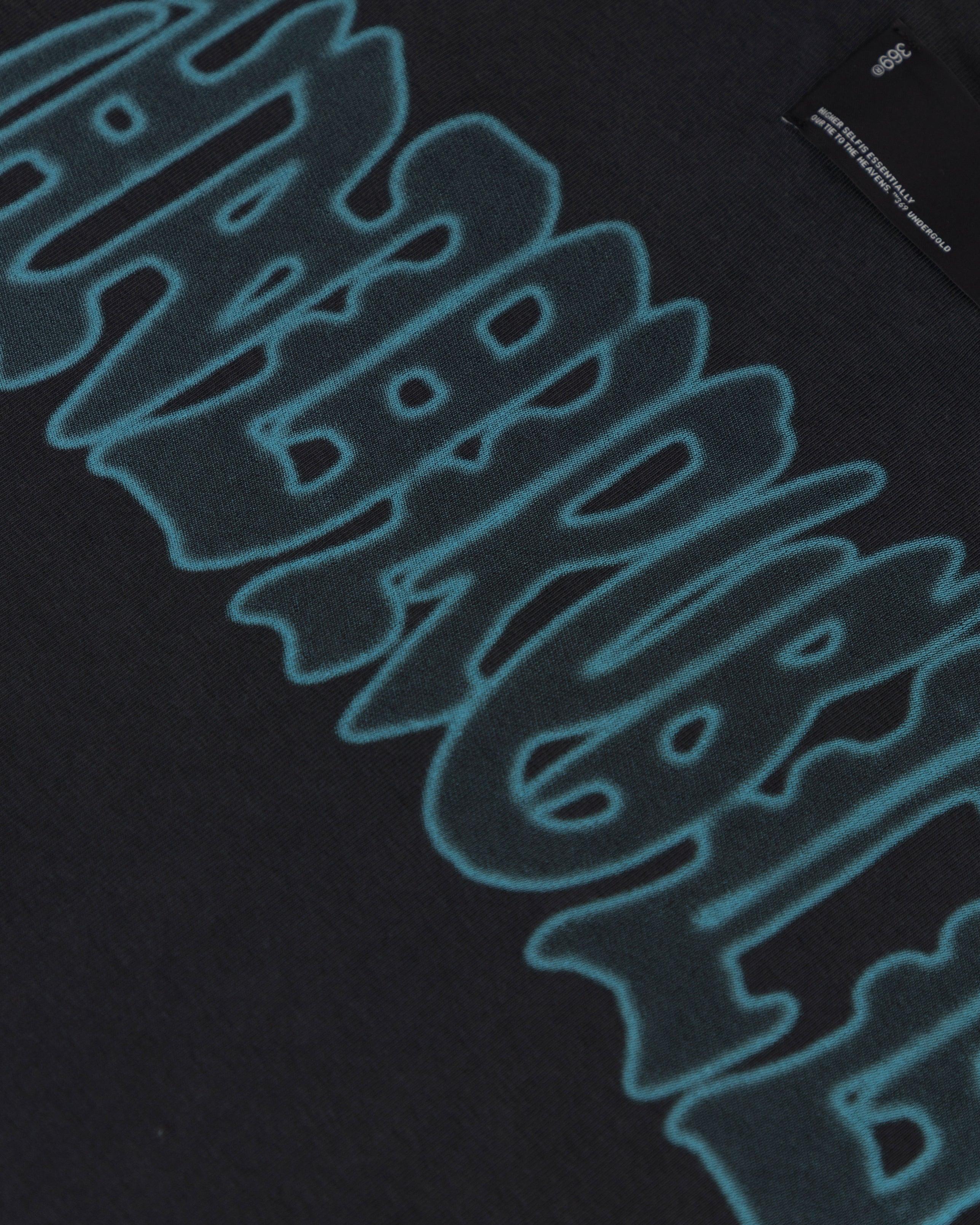 Holy State Divinity Boxy Fit Tshirt Vintage Black
