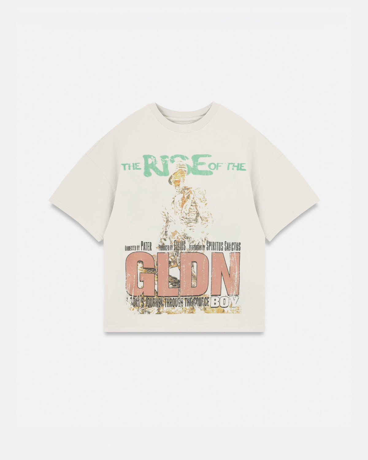 Holy State GLDN Prophecy Boxy Fit Tshirt White